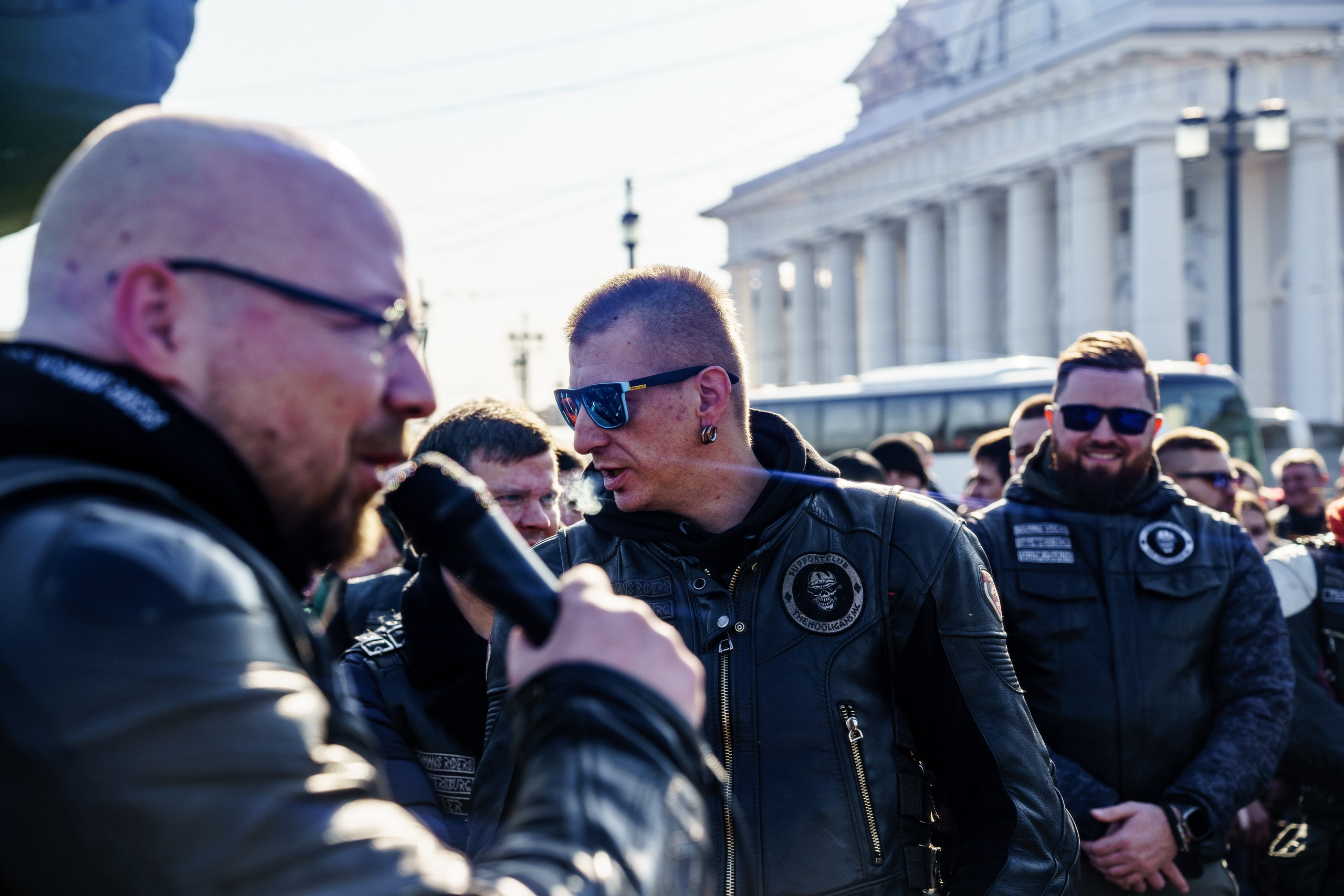 Прохват мотоклуба Norman Riders ч.1. Концертный и репортажный фотограф в Санкт-Петербурге Слава Пахомов