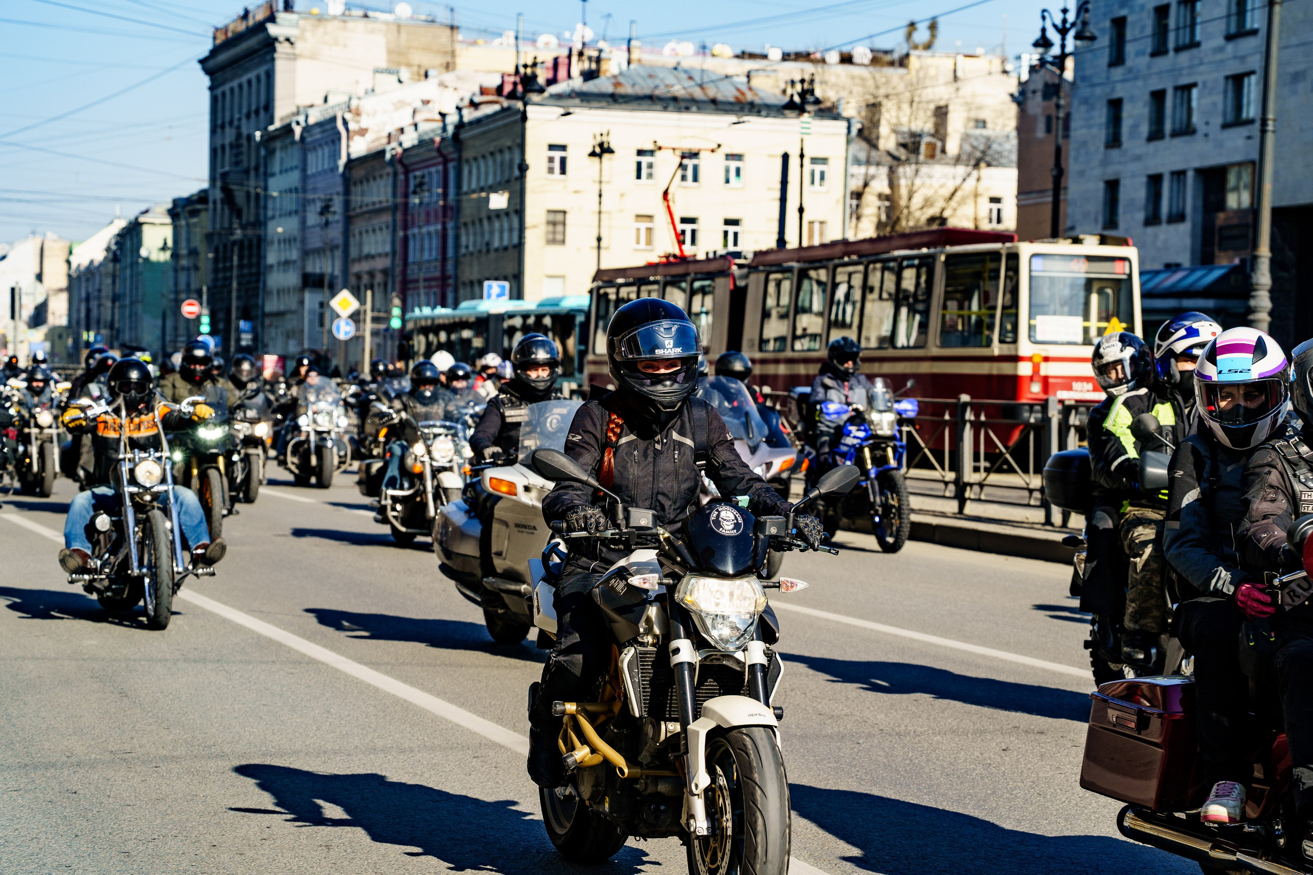 Прохват мотоклуба Norman Riders ч.1. Концертный и репортажный фотограф в Санкт-Петербурге Слава Пахомов