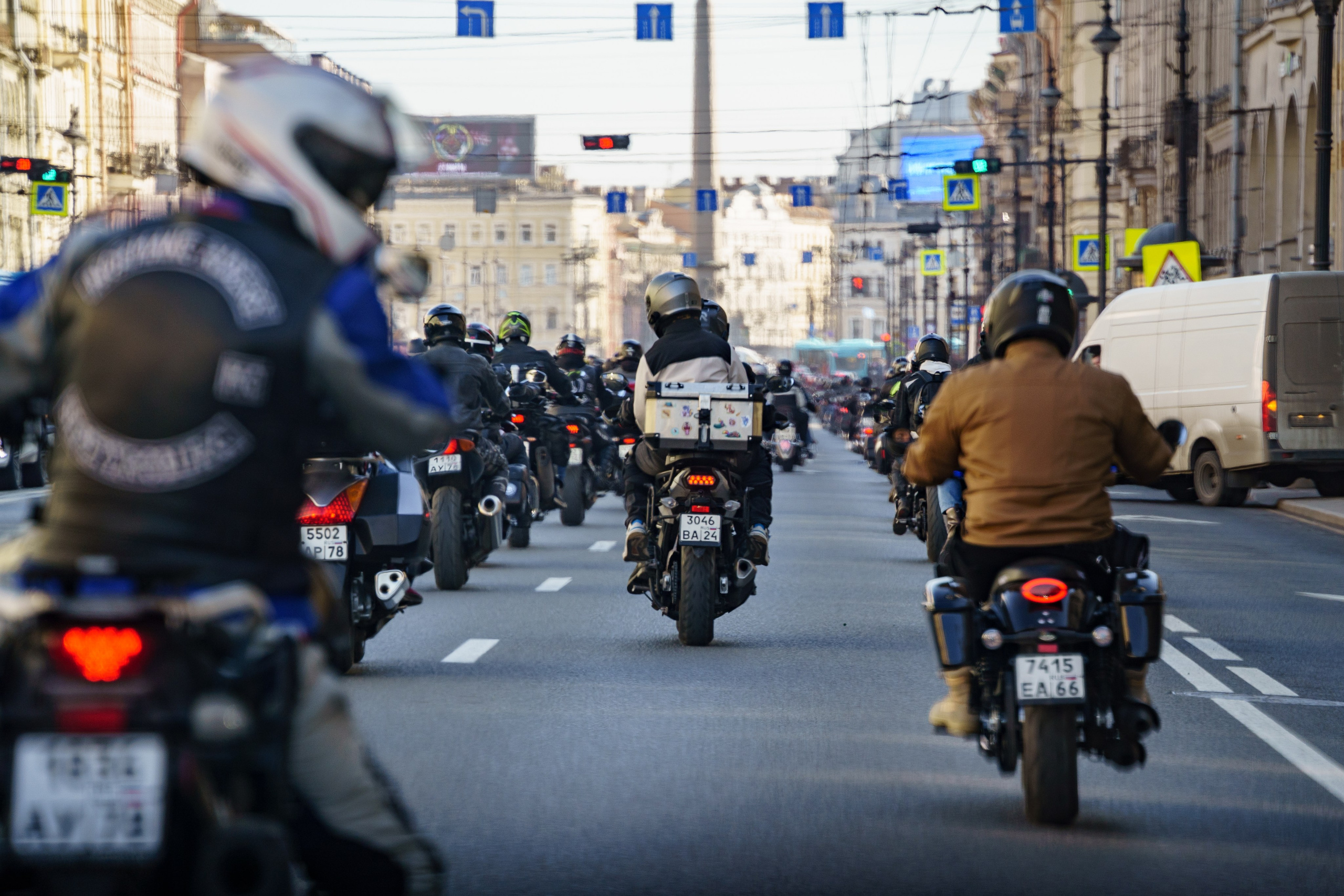 Прохват мотоклуба Norman Riders ч.1. Концертный и репортажный фотограф в Санкт-Петербурге Слава Пахомов