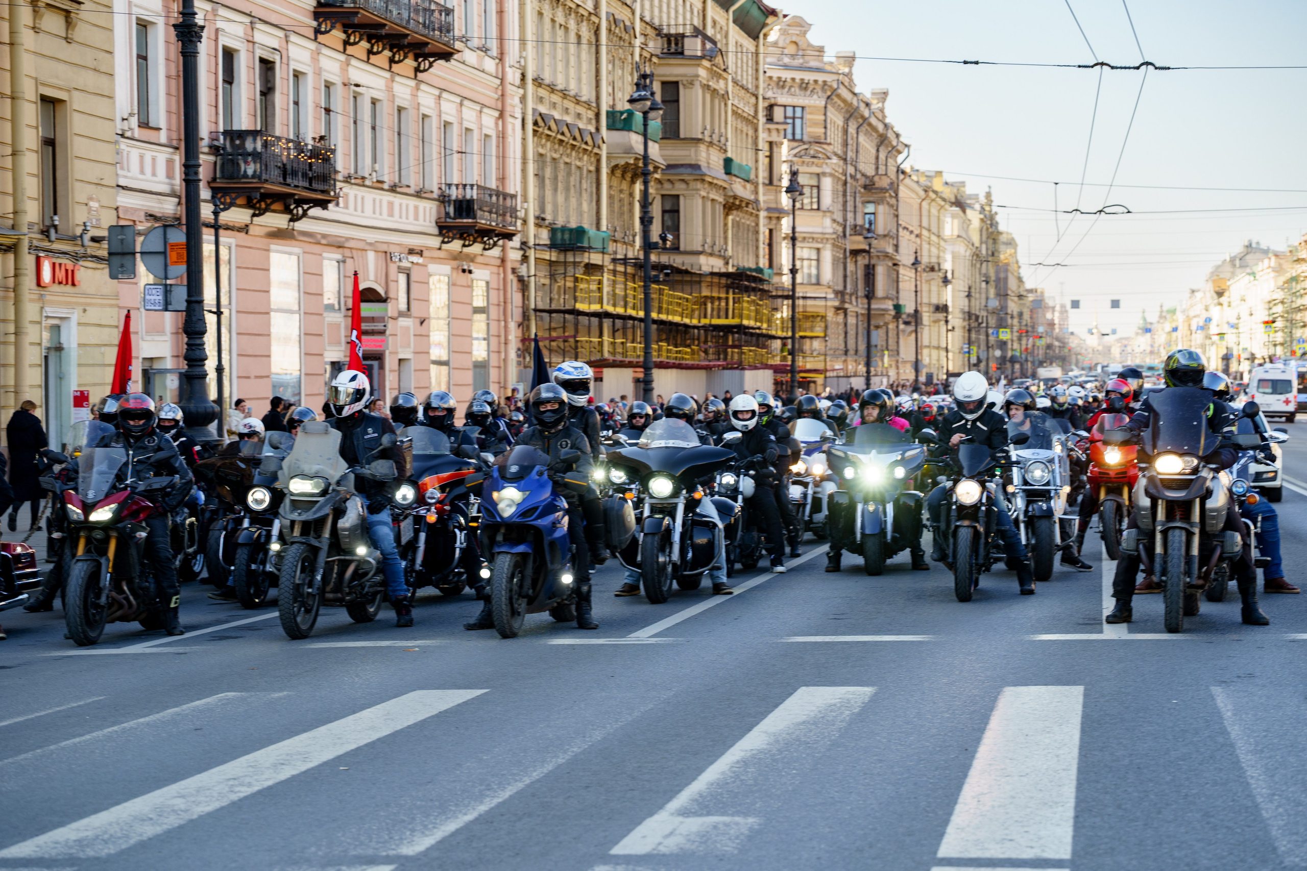 Прохват мотоклуба Norman Riders ч.1. Концертный и репортажный фотограф в Санкт-Петербурге Слава Пахомов