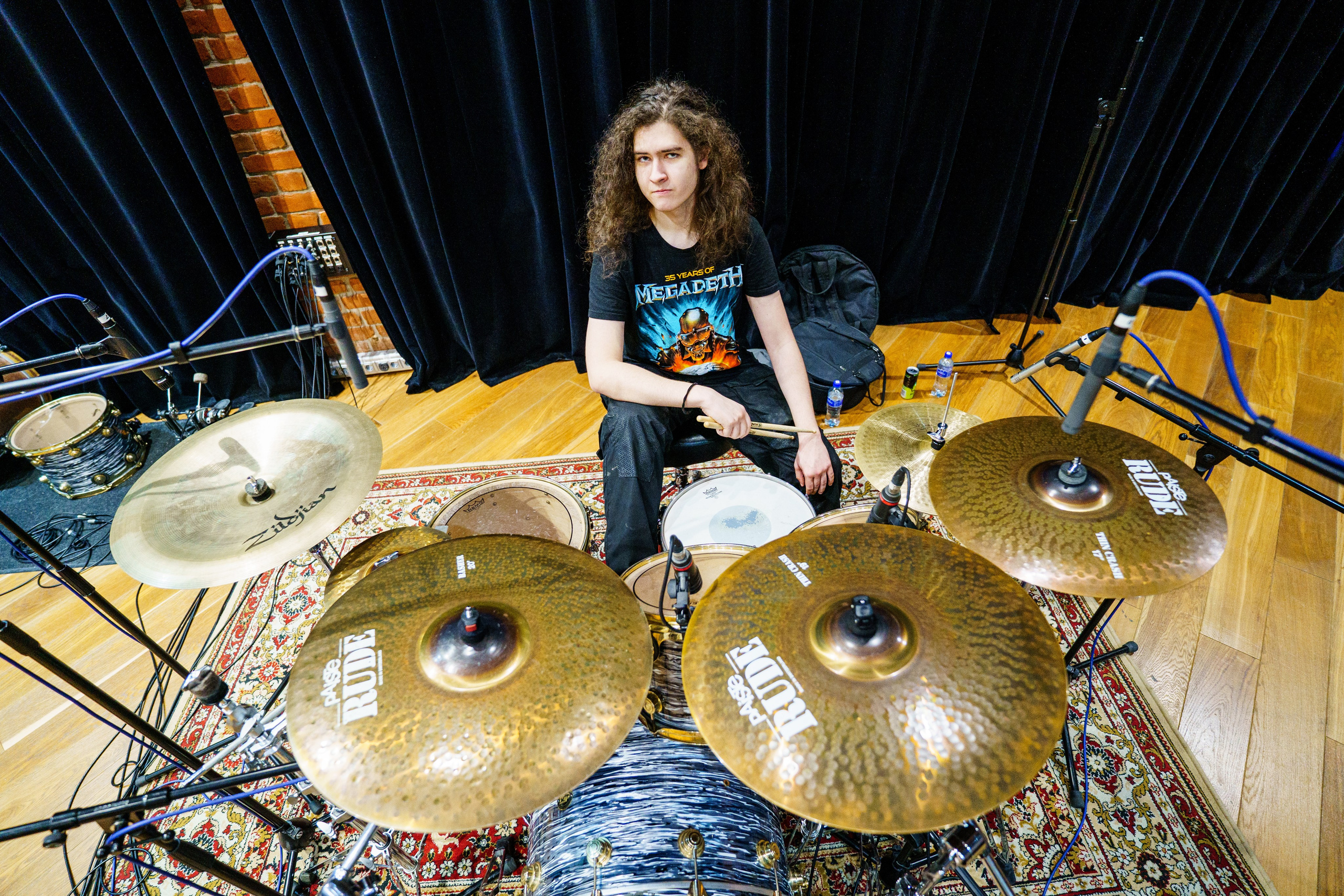 Нейрополис. Запись альбома на студии Добролёт. Концертный и репортажный фотограф в Санкт-Петербурге Слава Пахомов