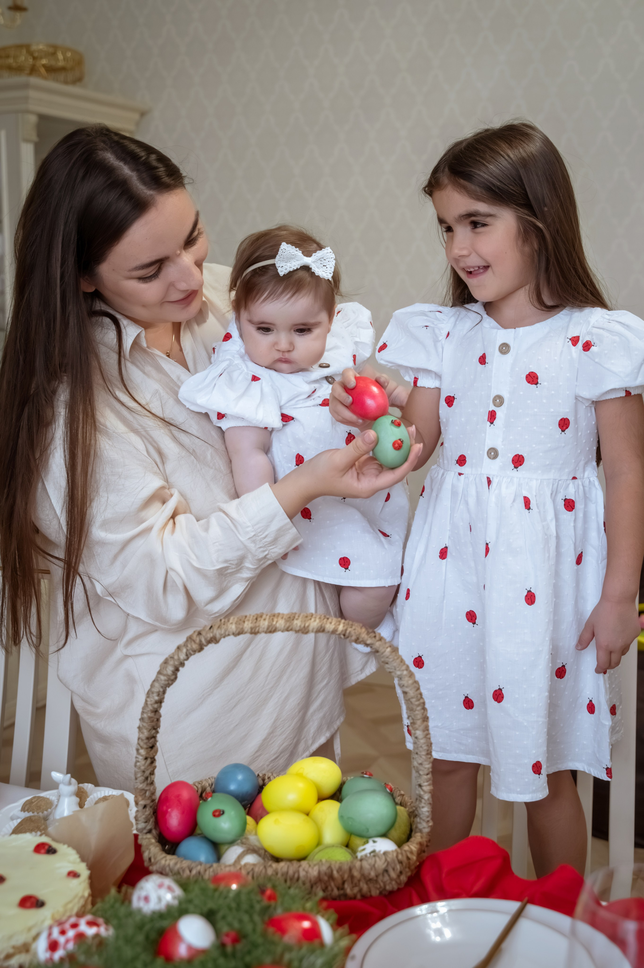 Семейная пасхальная фотосессия в Москве
