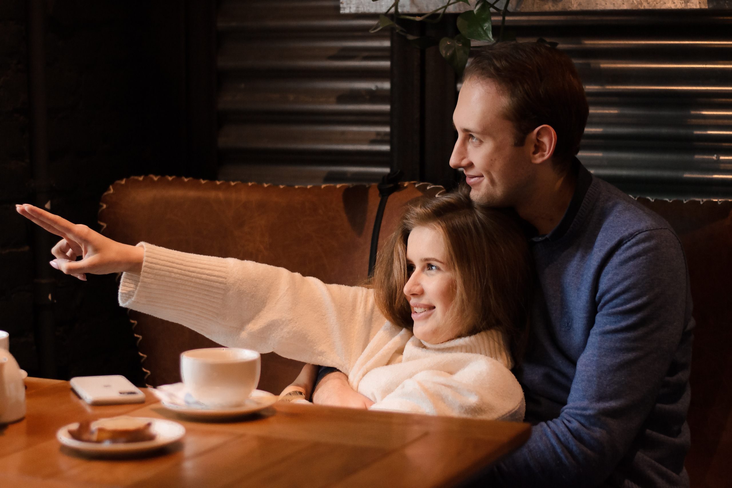 Одна lovestory в зимнем Петербурге. Фотограф • Фототерапевт г. Москва