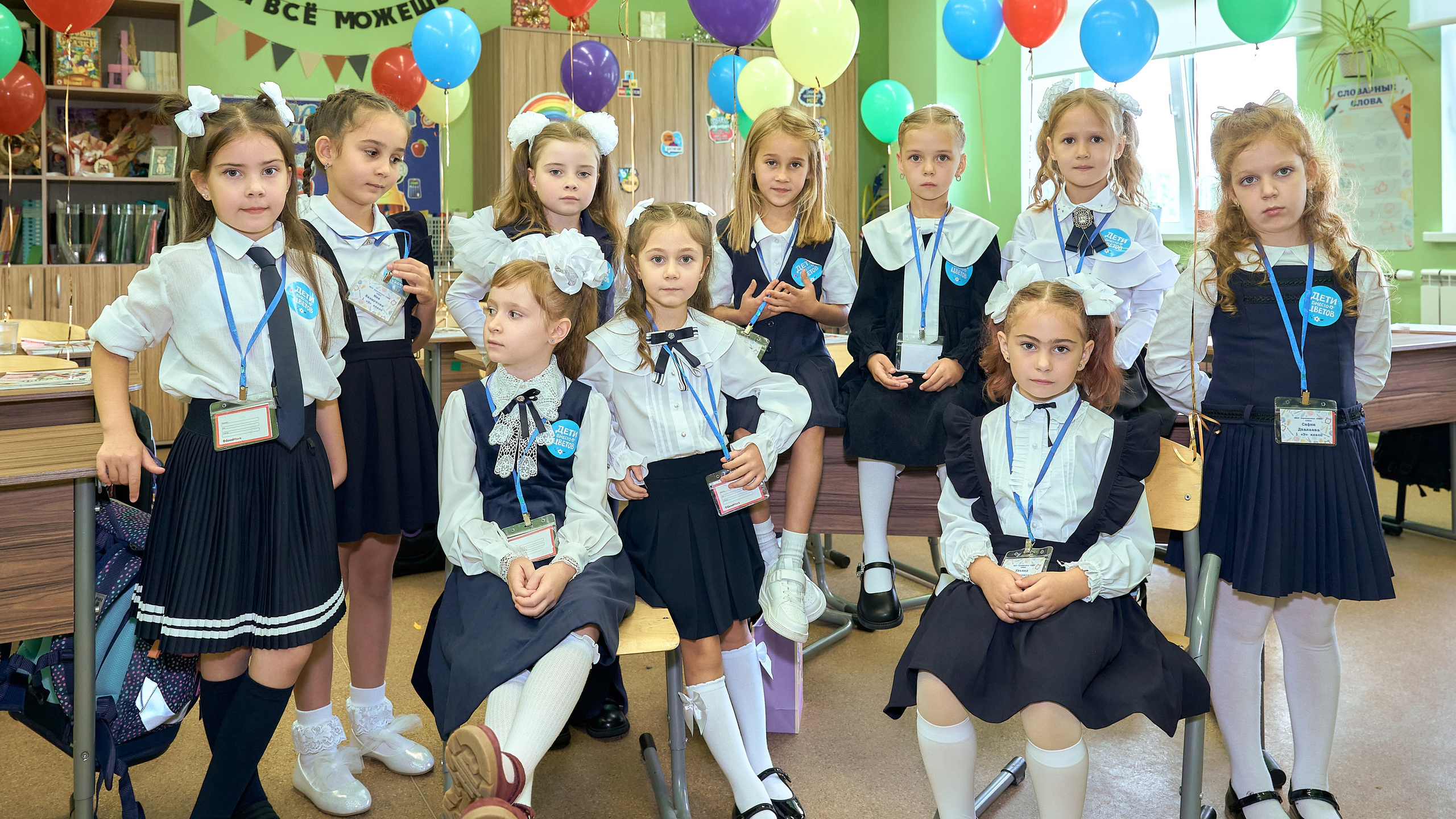 ПЕРВОКЛАШКИ апрелевской школы № 3. Школьный и семейный фотограф, Одинцово