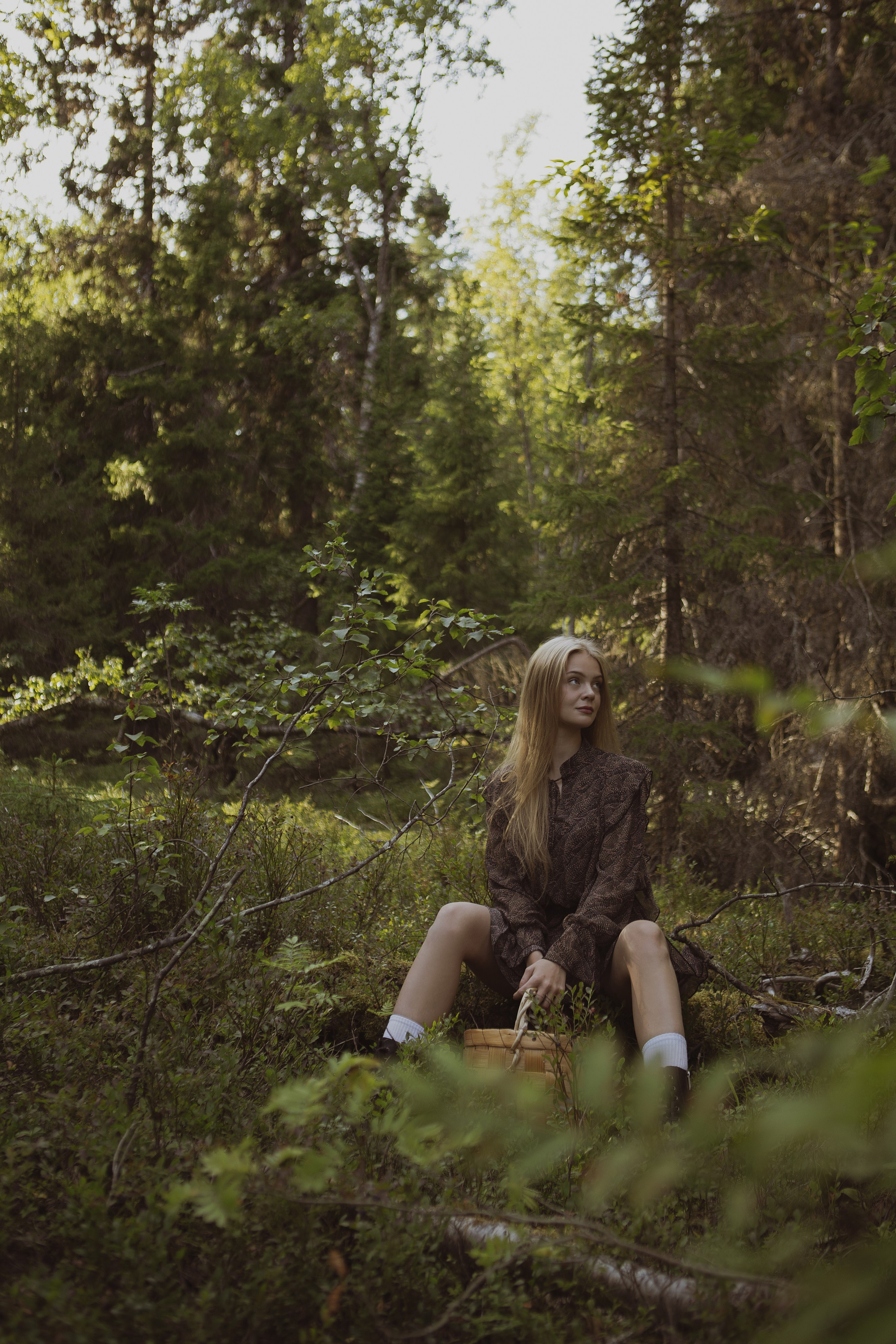 Семейная фотосессия в лесу. Фотограф в Москве Таша Логинова