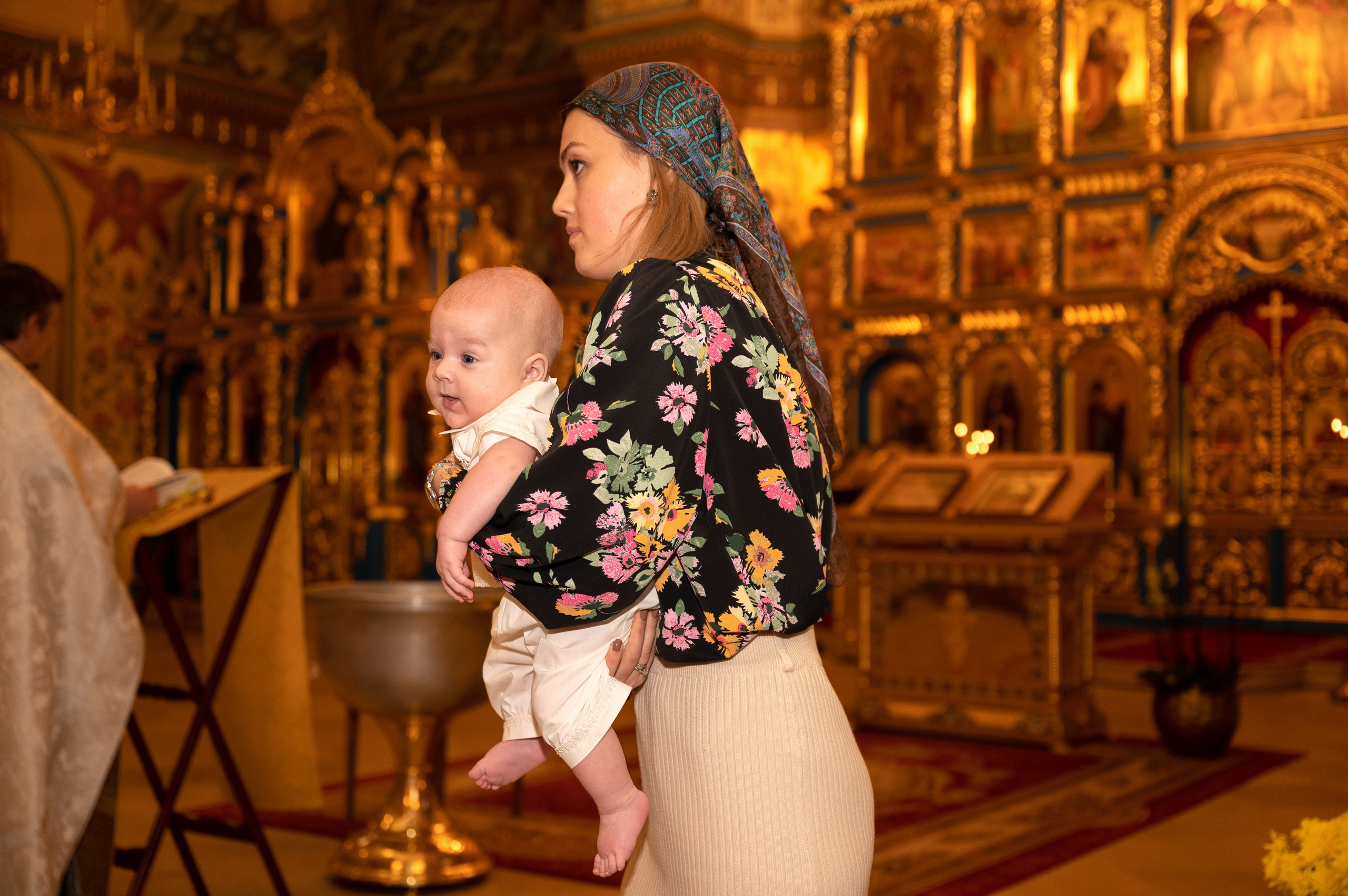 Таинство крещения. Свадебный видеограф в Москве Никонова Анна