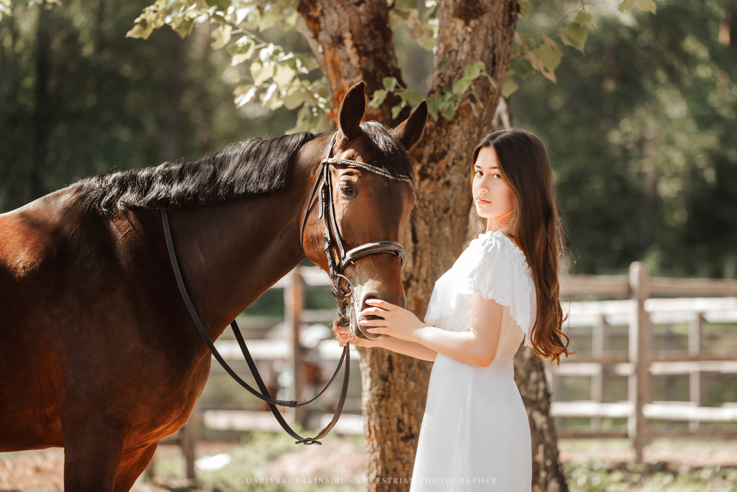 Полина и Заправа. Конный фотограф Куракина Дарья • Фотосессии с лошадьми