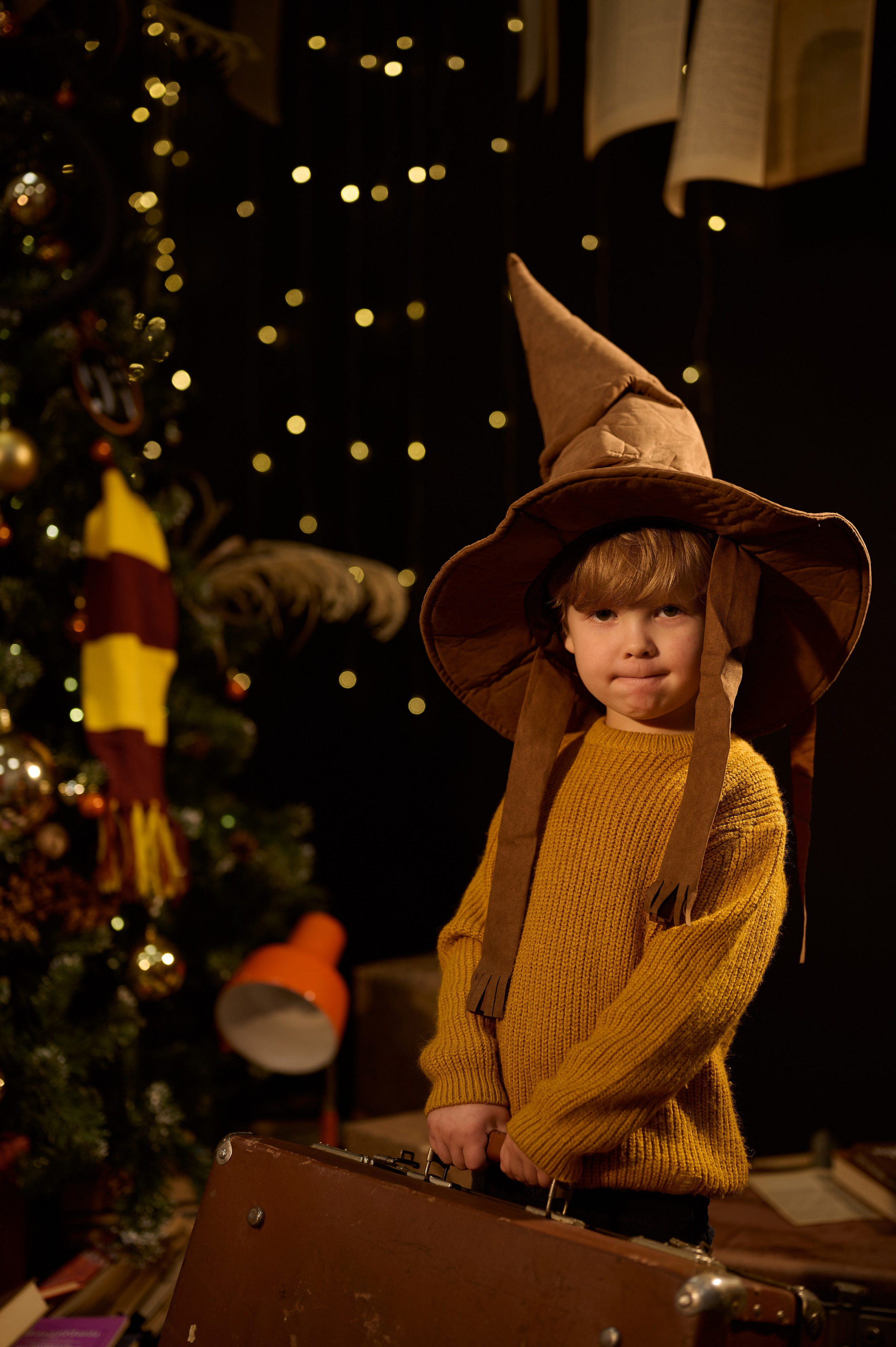 Сказочная новогодняя Фотосессия в Хогвартсе. Миракова Катрин — портретный и семейный фотограф в Москве