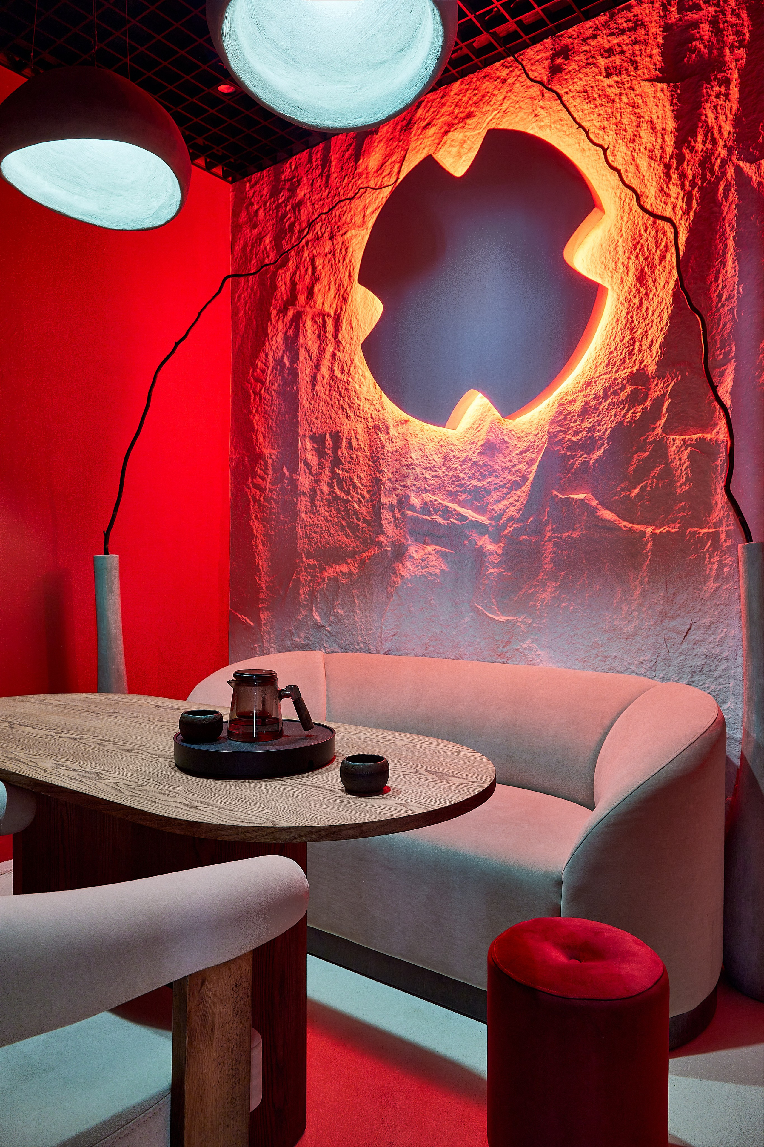 Реализованный проект кальянной HookahPlace Ordos дизайнера Людмилы Мудрик. Интерьерный фотограф Краснодар. Галина Ладыгина
