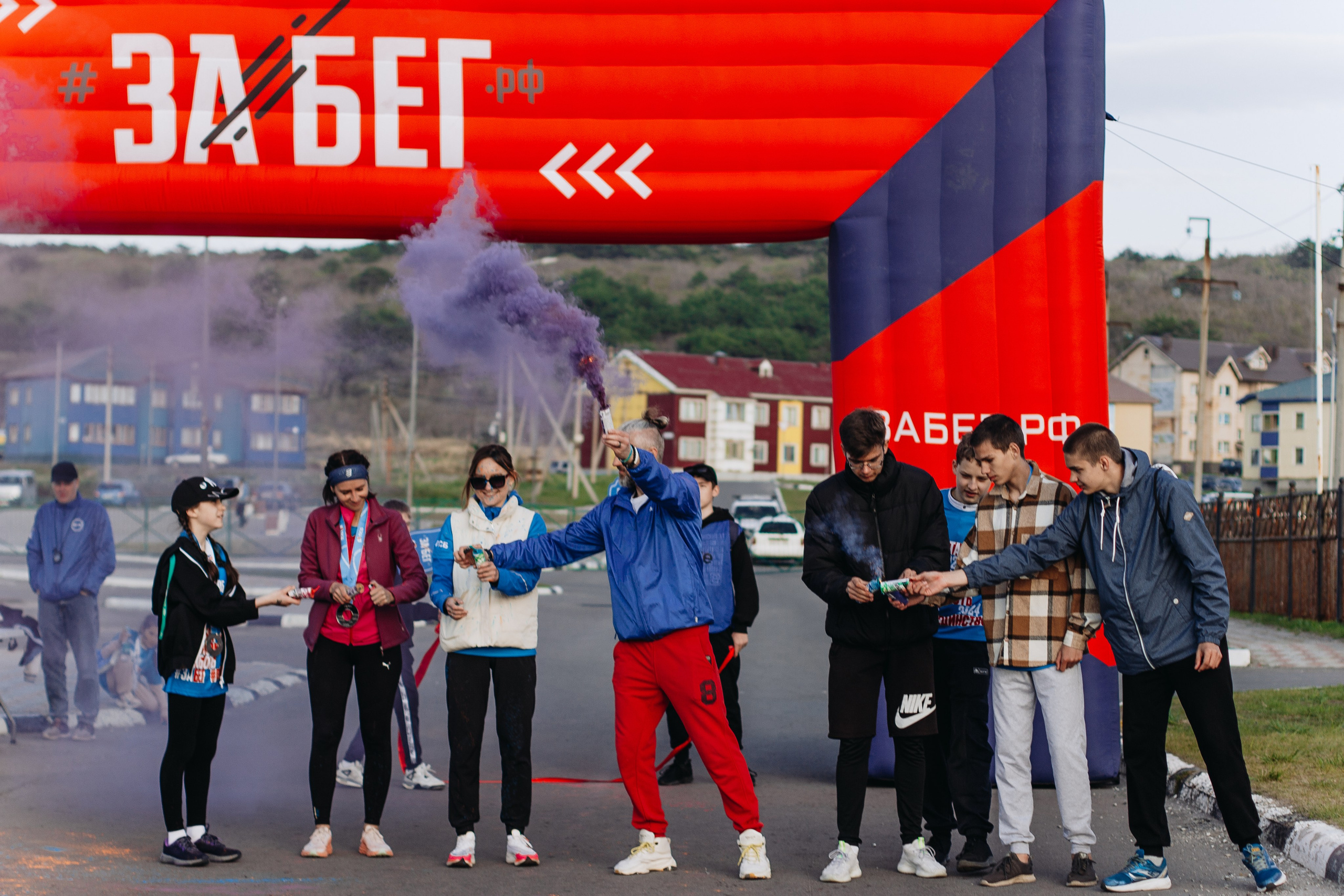 Репортаж ЗАБЕГ РФ 2024 КУРИЛЬСК. Фотограф Итуруп | Курильские острова