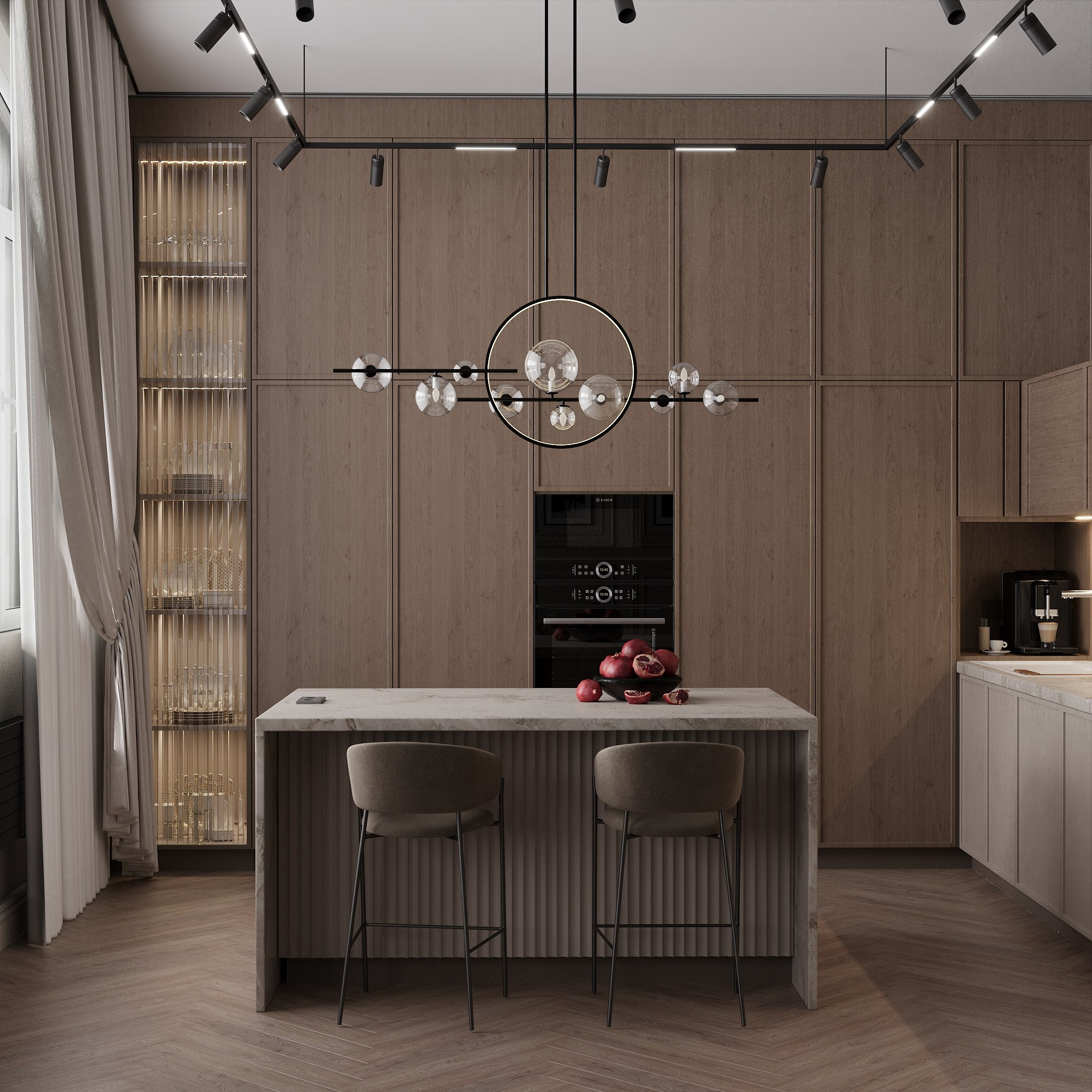 Жилой дом 203 м² в ЖК Европейский-2. БК студия дизайна интерьера