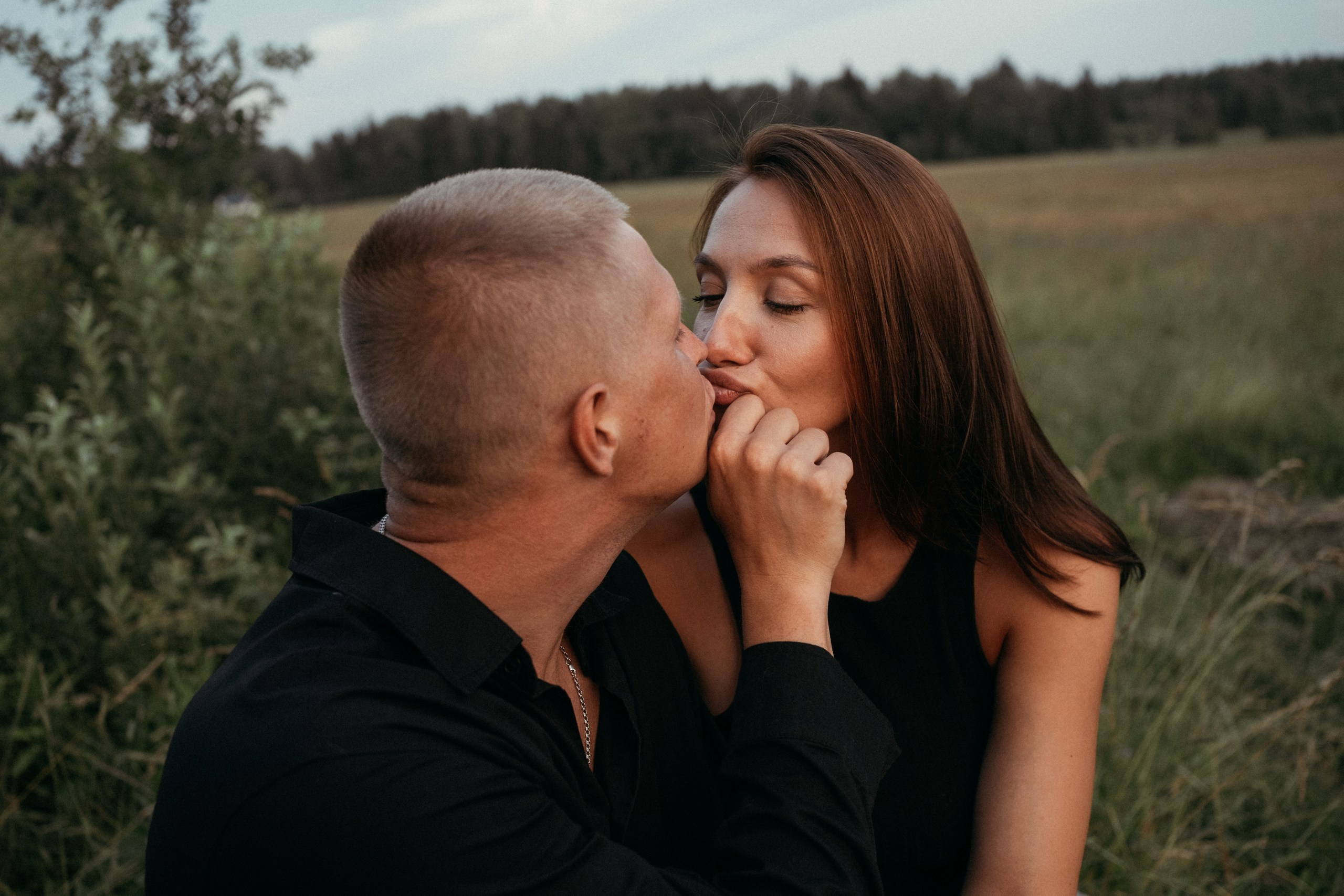 Пара в поле. Фотограф Москва / Зеленоград — Наталья Петухова
