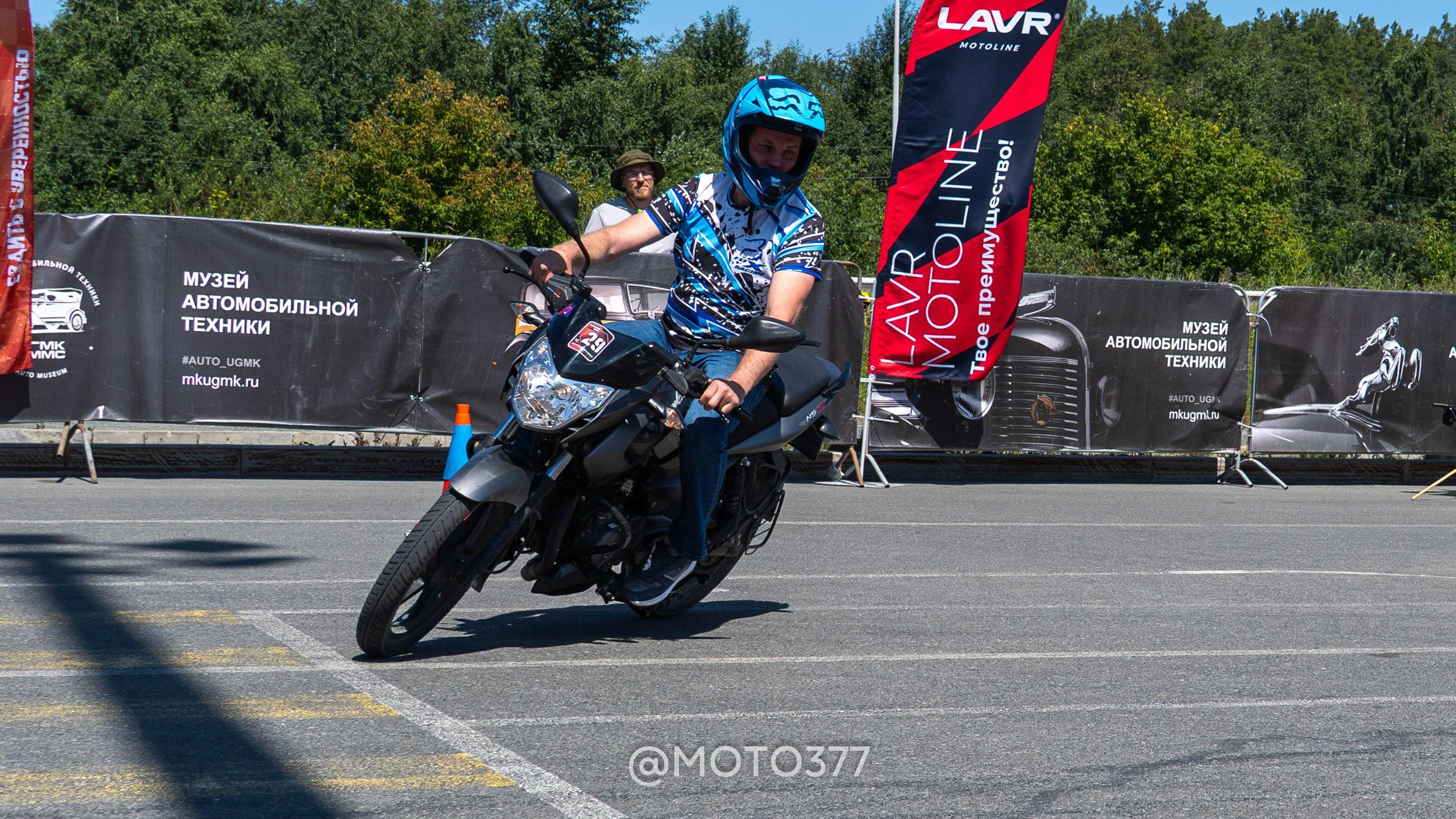 Motogymkhana CUP 1 Ekat 2025. Moto377