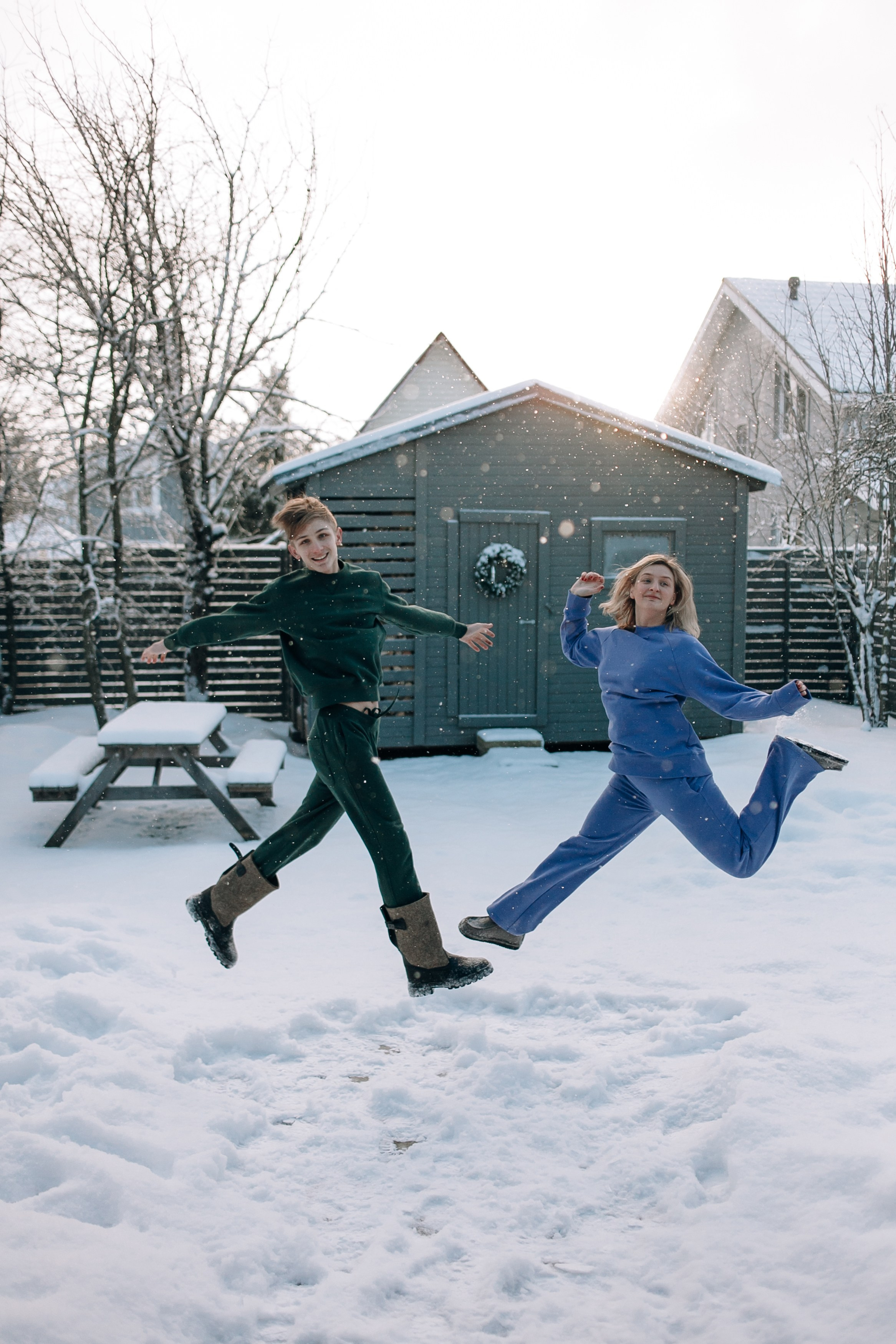 Семья. Зима. Семейный фотограф, свадебный фотограф, женский портрет в Санкт-Петербу