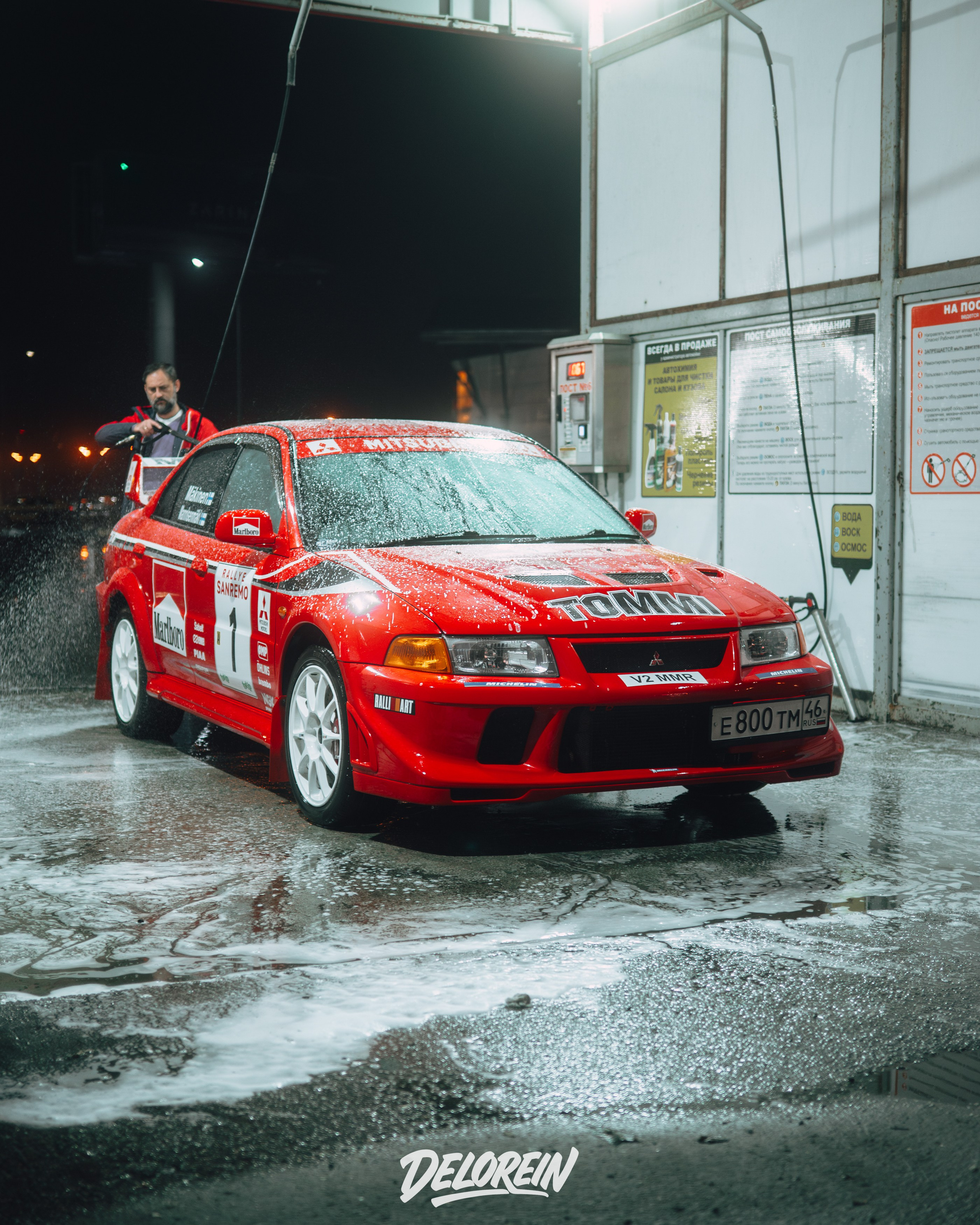 Mitsubishi Lancer Evo VI Tommy Makinen Edition. DeLorein