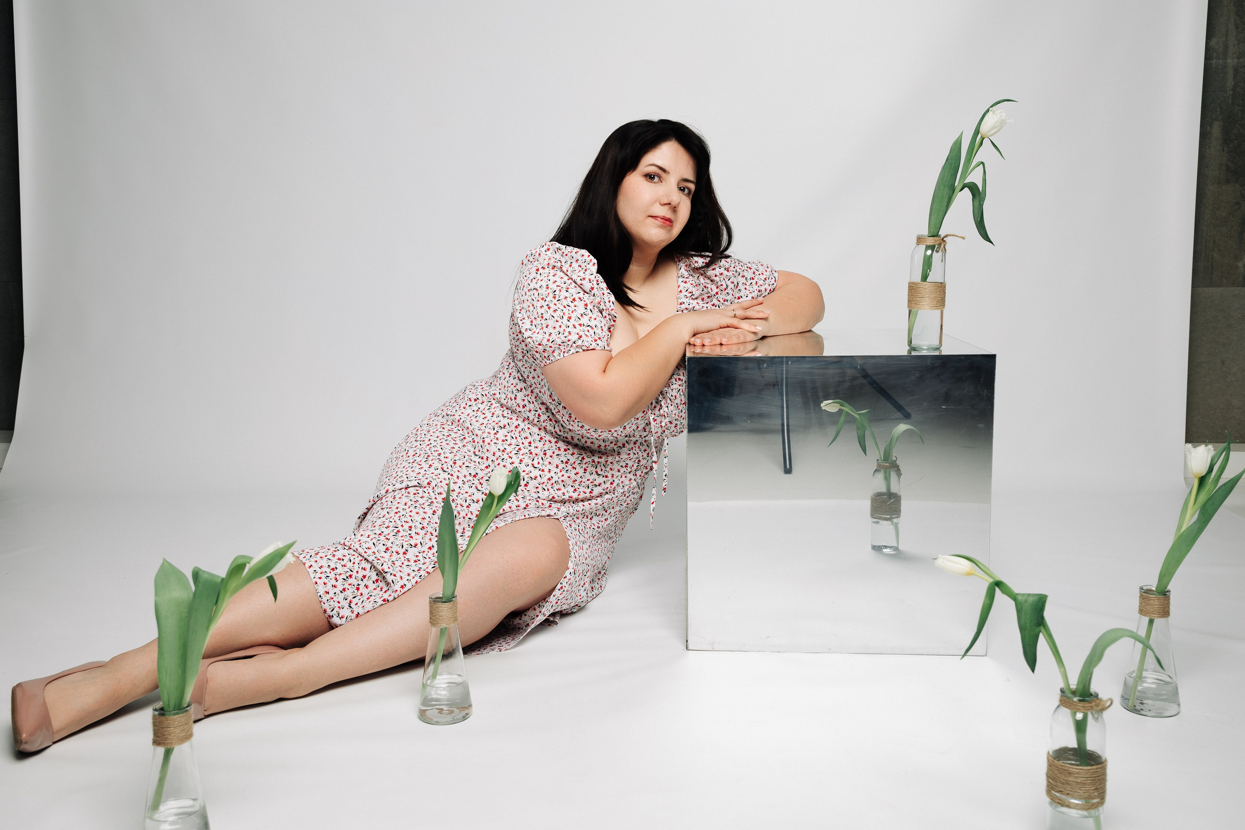 Женственная фотосессия модель +. Фотограф Анастасия Тихонова