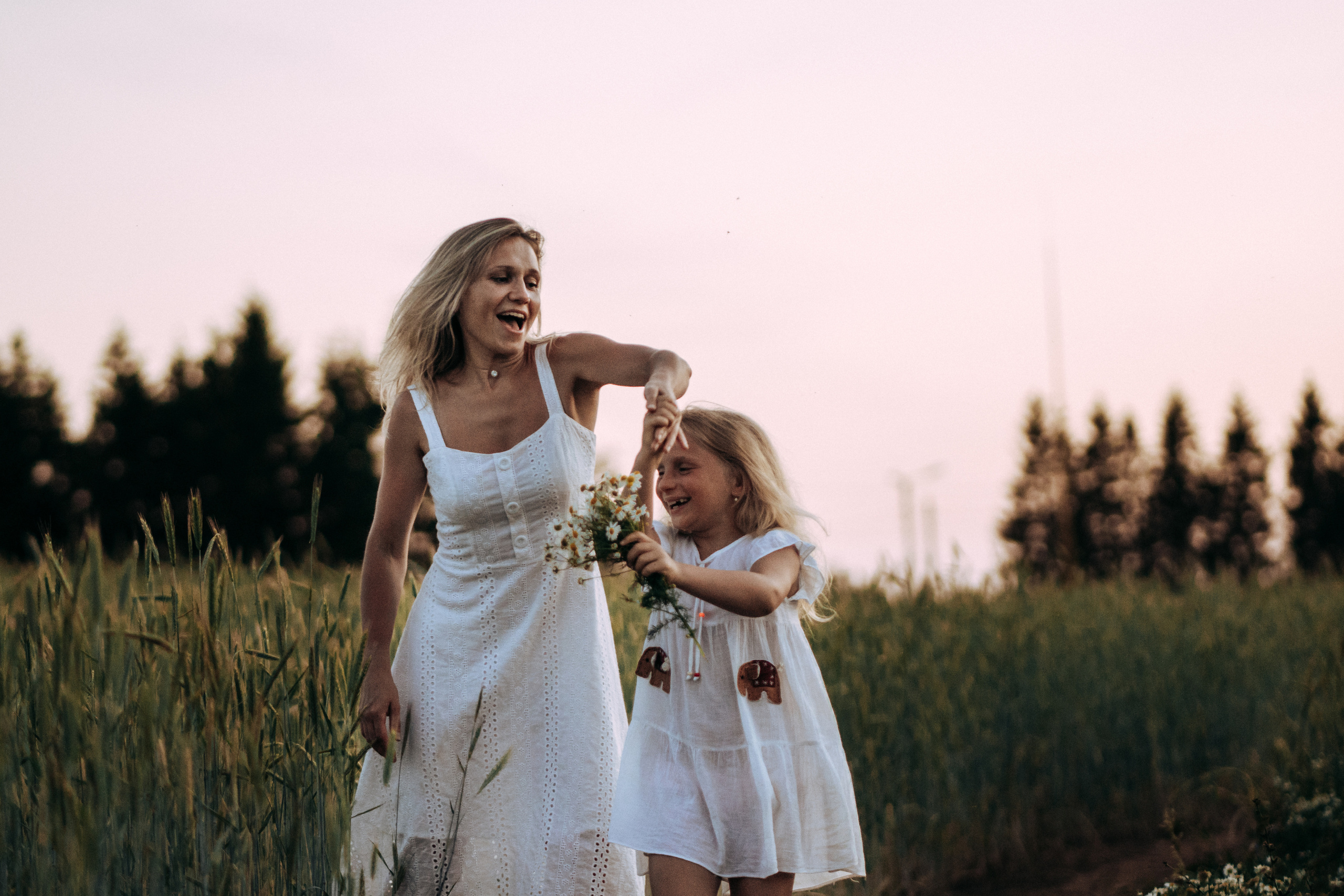 Фотосессия в поле на закате. Семейный и детский фотограф в Санкт-Петербурге Наталья Григорьева