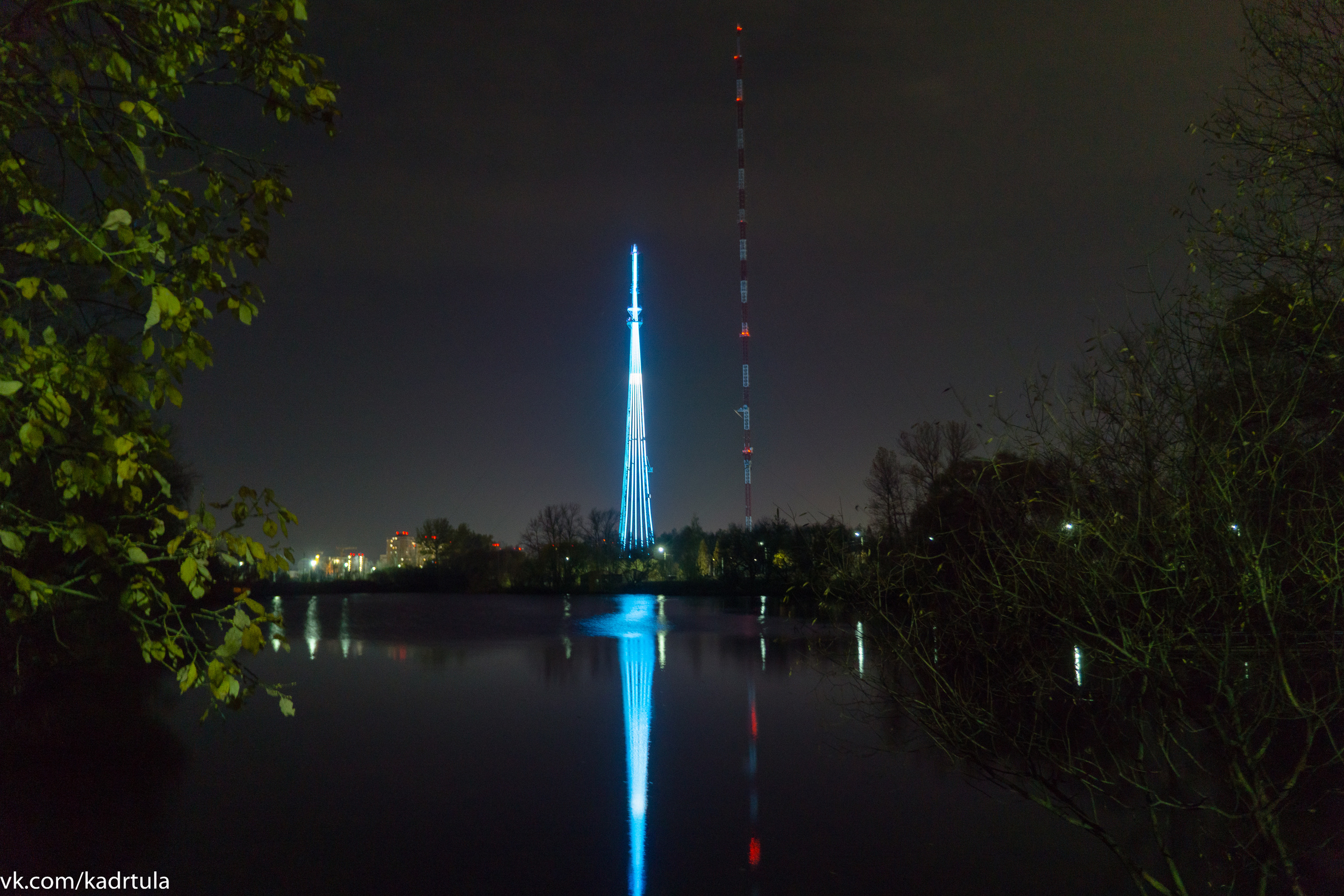 Тульский телецентр (ОРТПЦ), телебашня, телевышка. Фотограф в Туле Крупский АнДРей. Фотостудия «КАДР71» в Туле