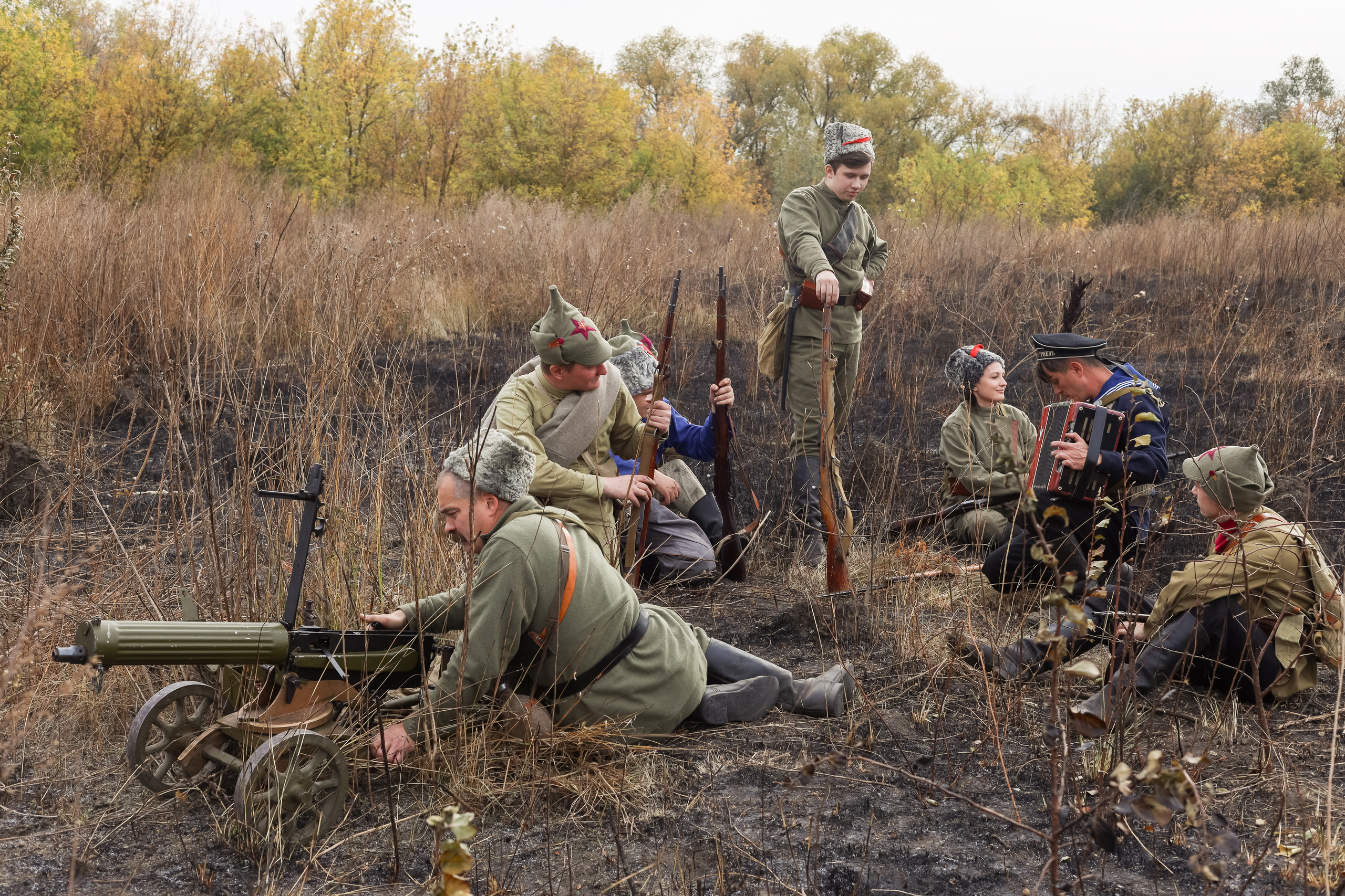 Стилизованная портретная фотосъемка. Репортаж. «Революция». Фотограф в Туле Крупский АнДРей. Фотостудия «КАДР71» в Туле