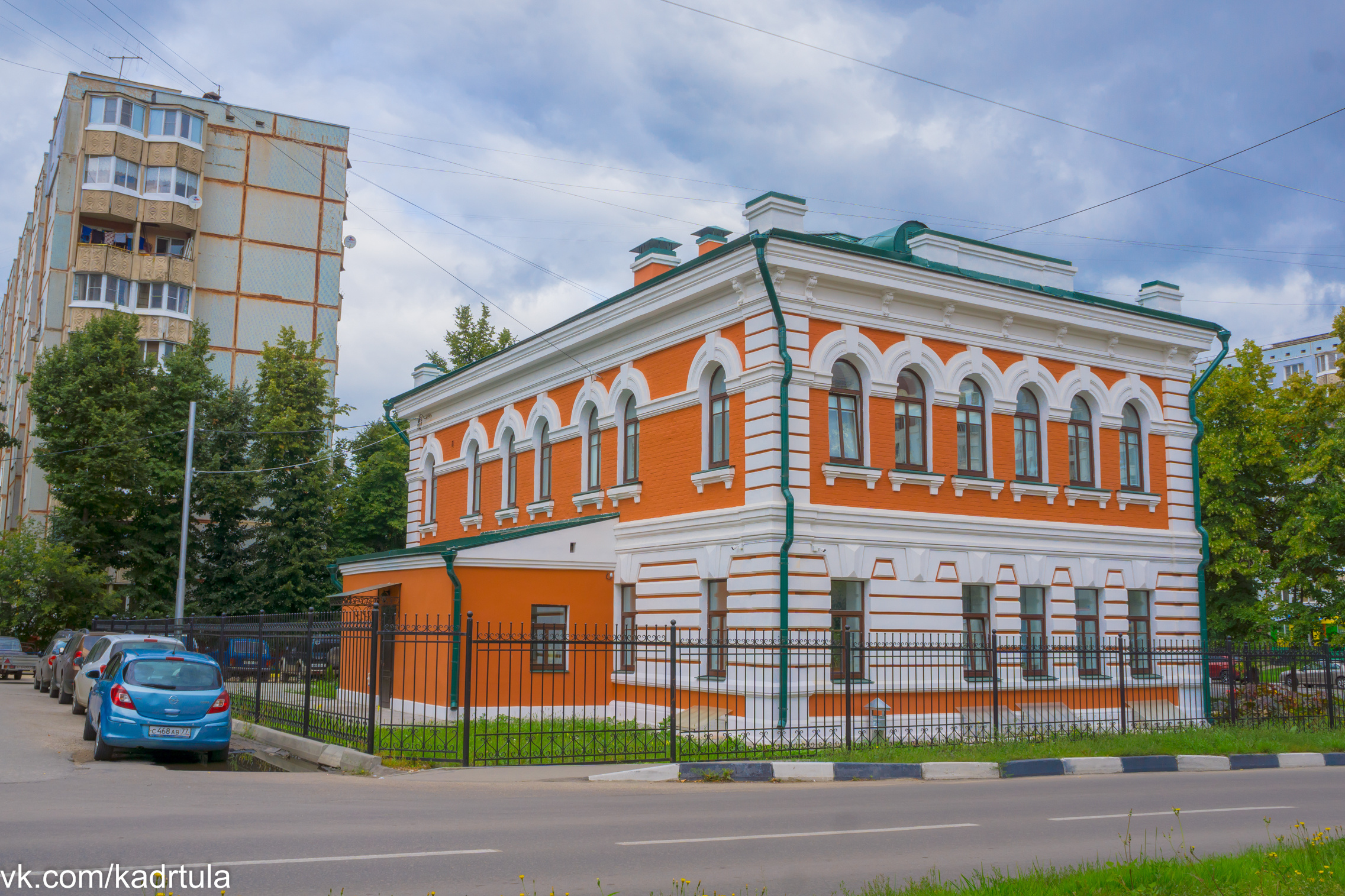 Комплекс построек самоварной фабрики и жилые дома Н. И. Баташова. Фотограф в Туле Крупский АнДРей. Фотостудия «КАДР71» в Туле