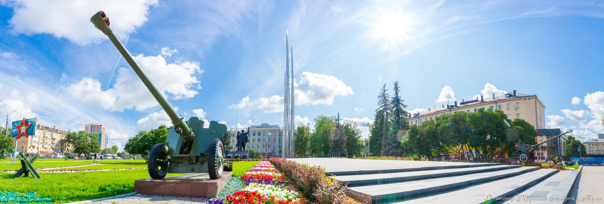 Мемориал «Три Штыка» на «Площади Победы» в г. Тула. Фотограф в Туле Крупский АнДРей. Фотостудия «КАДР71» в Туле