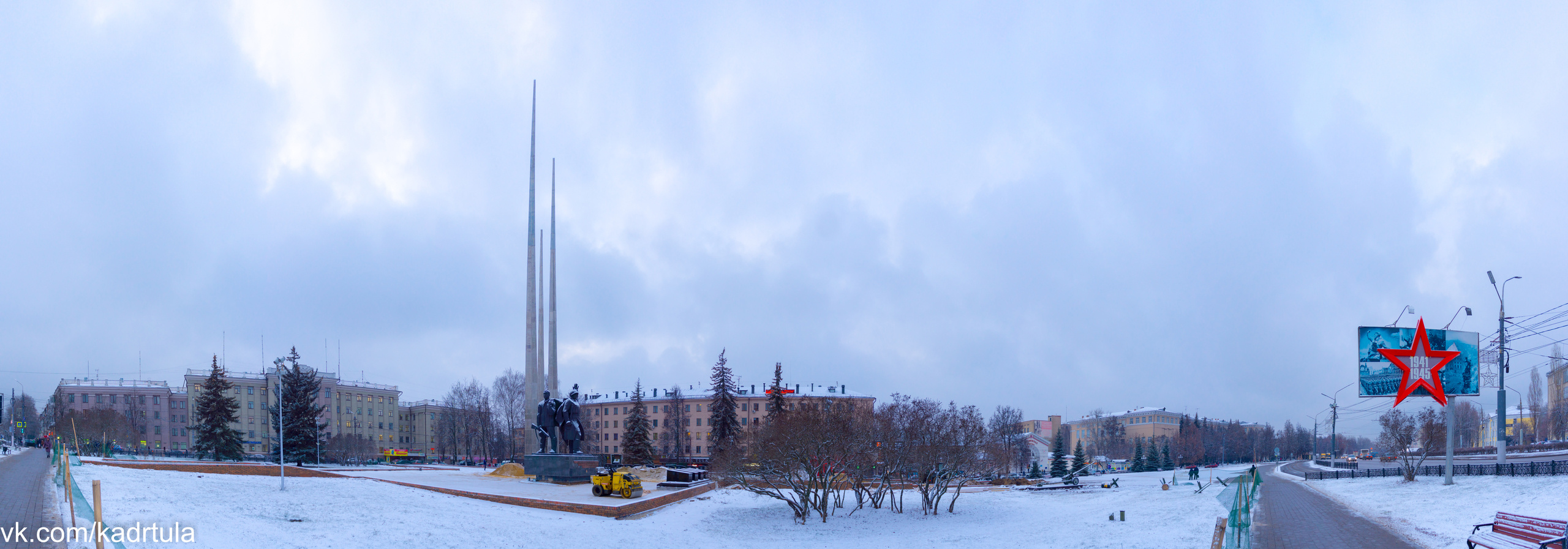Мемориал «Три Штыка» на «Площади Победы» в г. Тула. Фотограф в Туле Крупский АнДРей. Фотостудия «КАДР71» в Туле