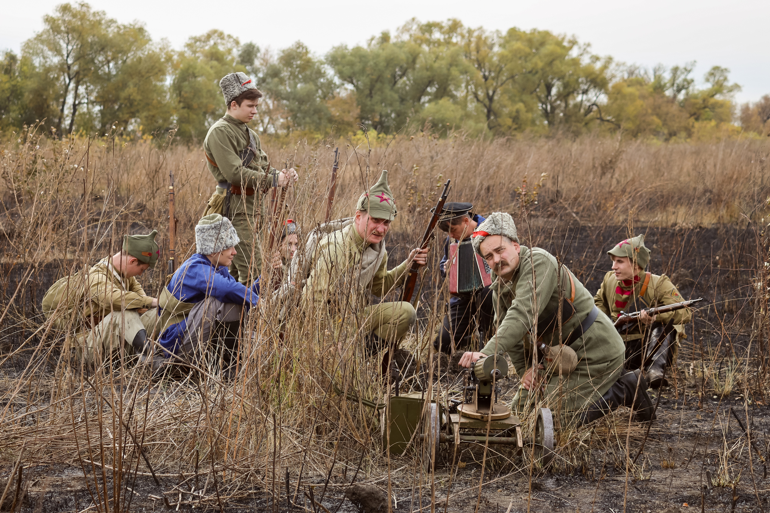 Стилизованная портретная фотосъемка. Репортаж. «Революция». Фотограф в Туле Крупский АнДРей. Фотостудия «КАДР71» в Туле