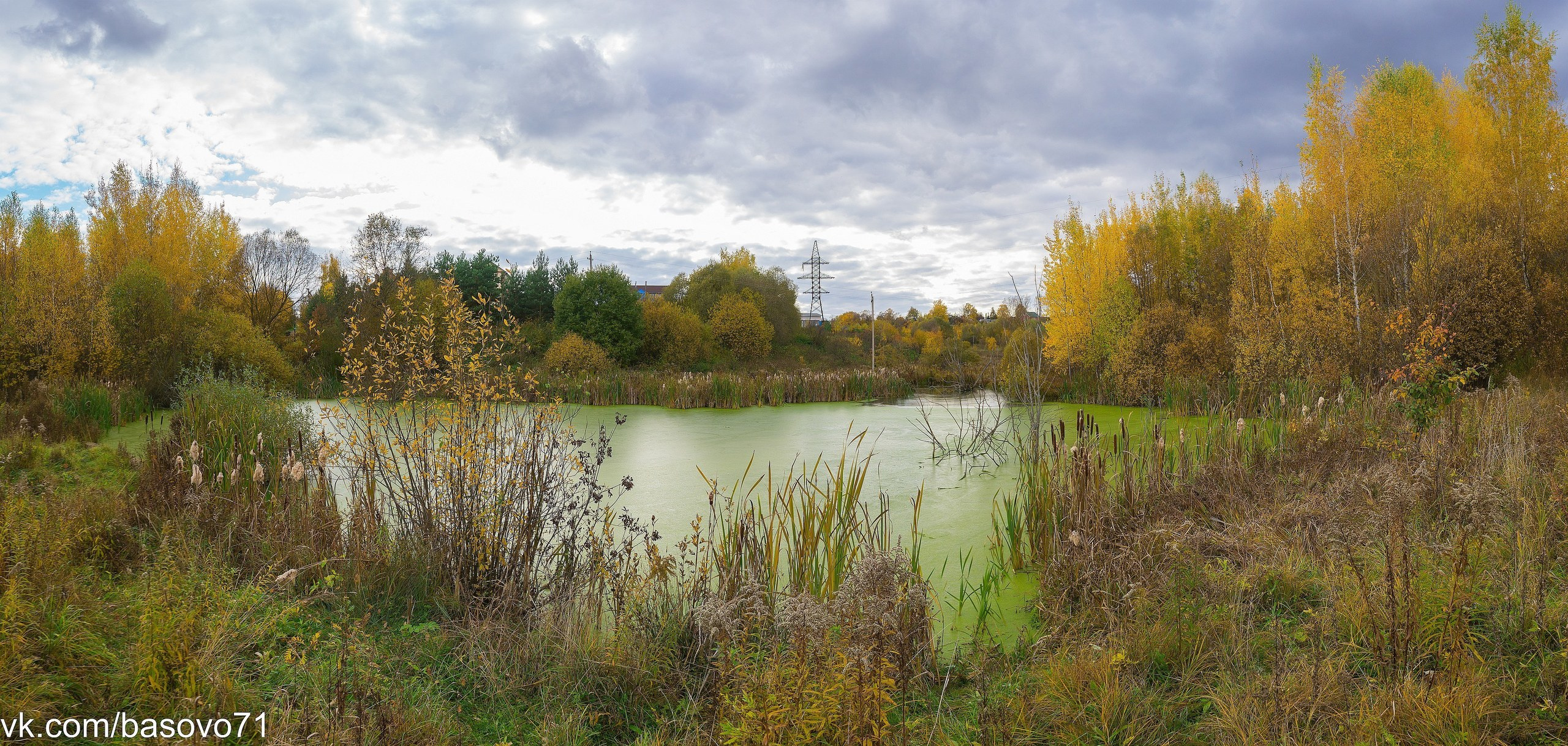 Осень в поселке Басово-Прудный и деревне Старое Басово г. Тула. Фотограф в Туле Крупский АнДРей. Фотостудия «КАДР71» в Туле