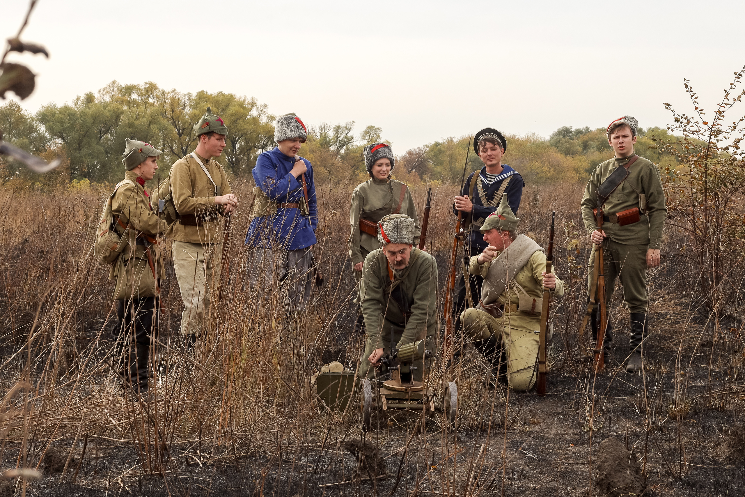 Стилизованная портретная фотосъемка. Репортаж. «Революция». Фотограф в Туле Крупский АнДРей. Фотостудия «КАДР71» в Туле