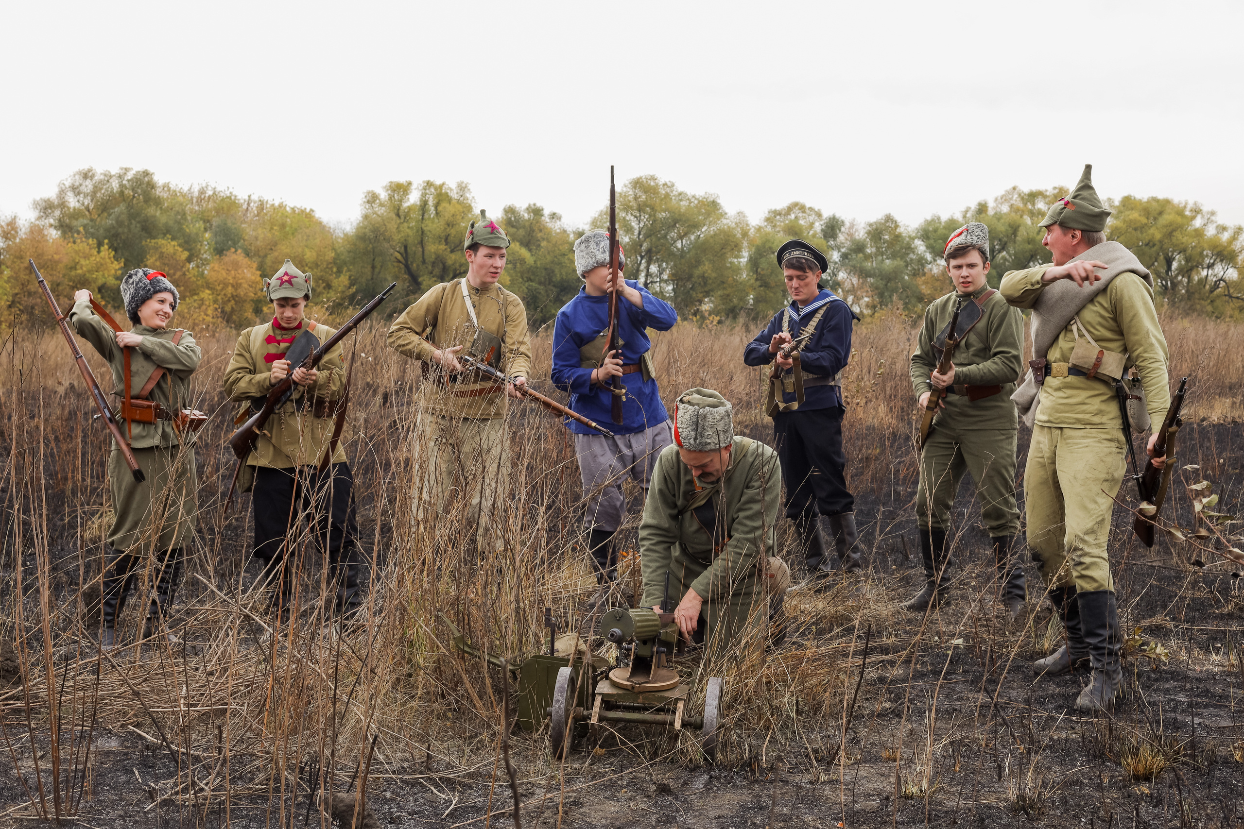Стилизованная портретная фотосъемка. Репортаж. «Революция». Фотограф в Туле Крупский АнДРей. Фотостудия «КАДР71» в Туле