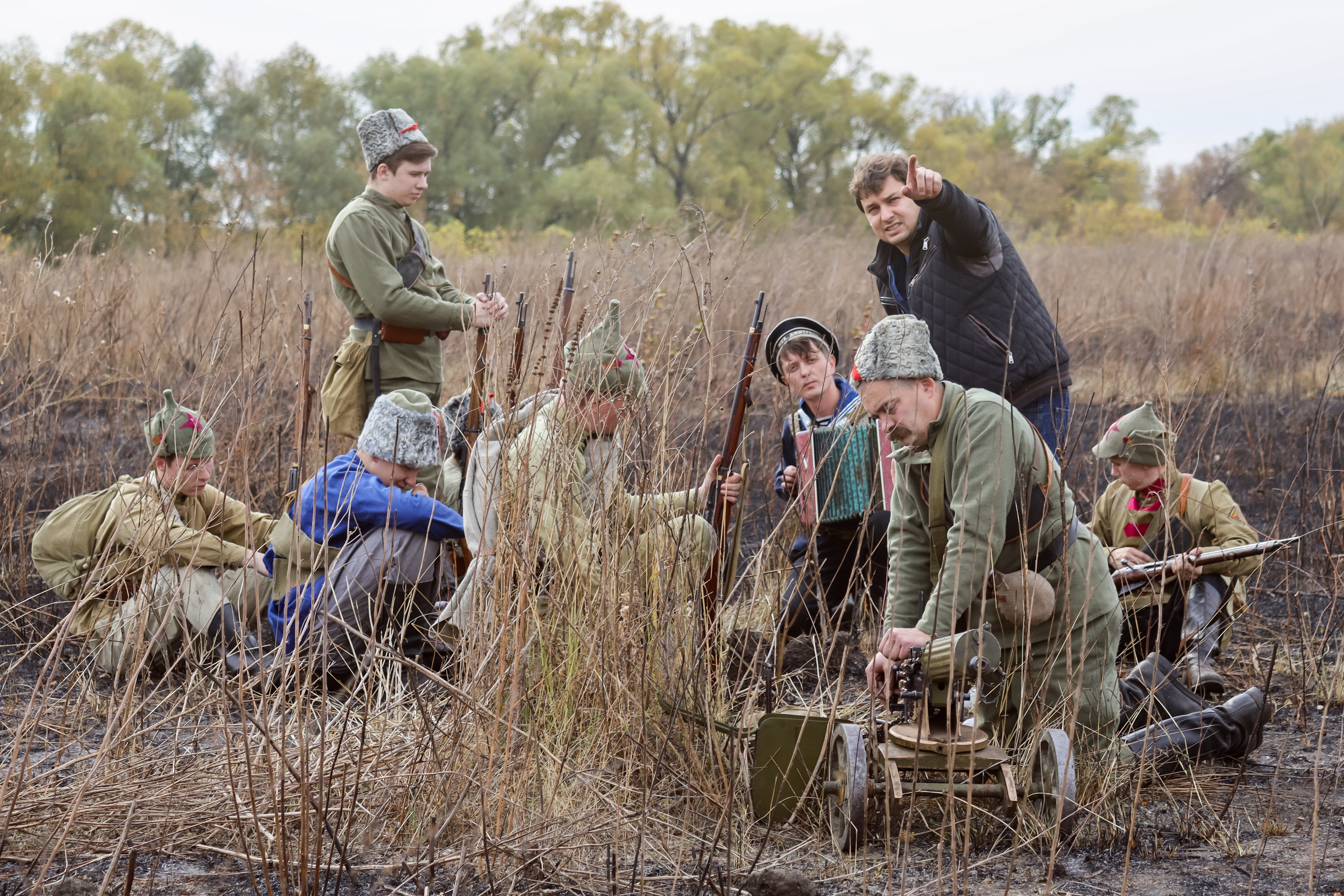 Стилизованная портретная фотосъемка. Репортаж. «Революция». Фотограф в Туле Крупский АнДРей. Фотостудия «КАДР71» в Туле