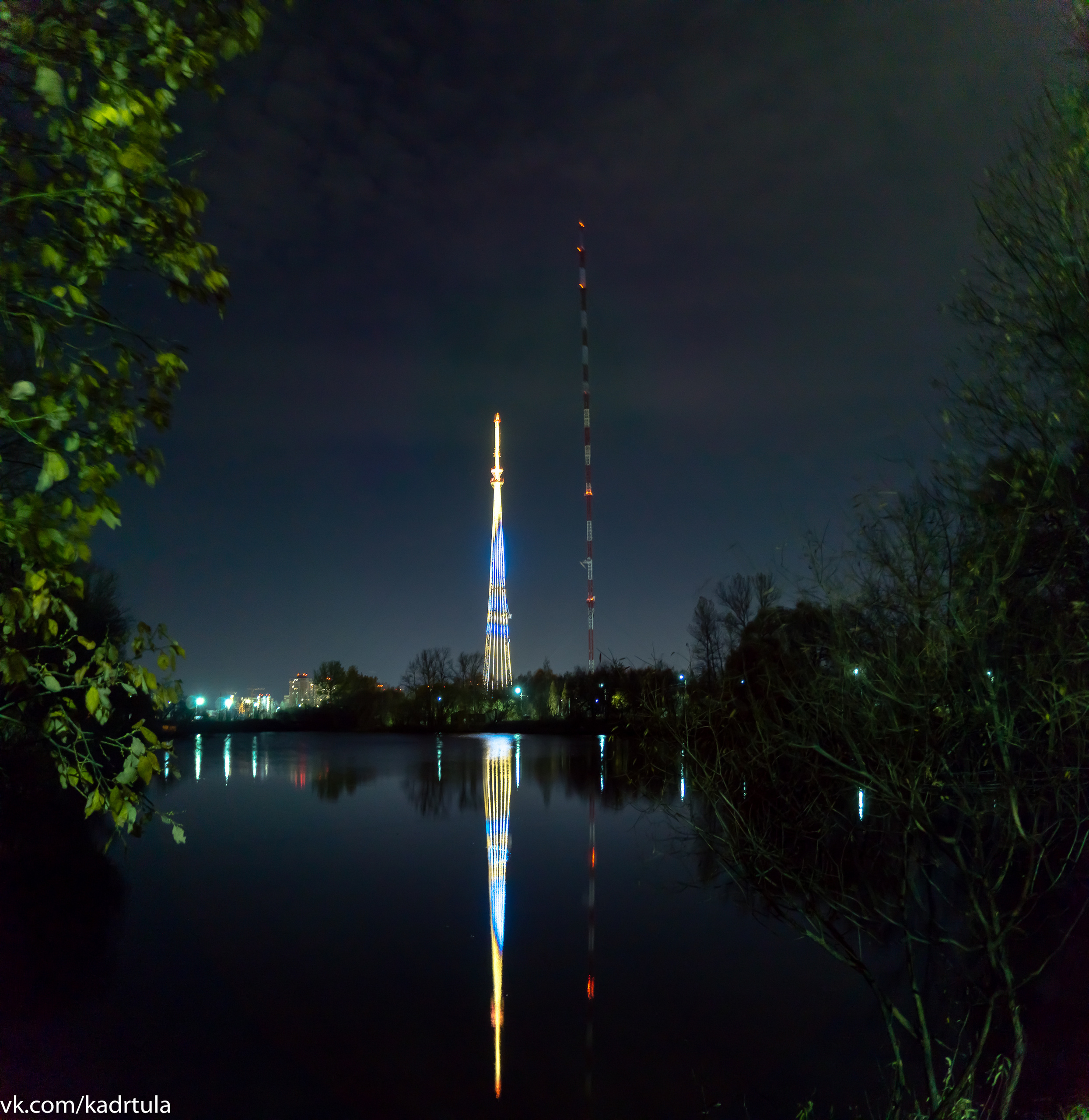 Тульский телецентр (ОРТПЦ), телебашня, телевышка. Фотограф в Туле Крупский АнДРей. Фотостудия «КАДР71» в Туле