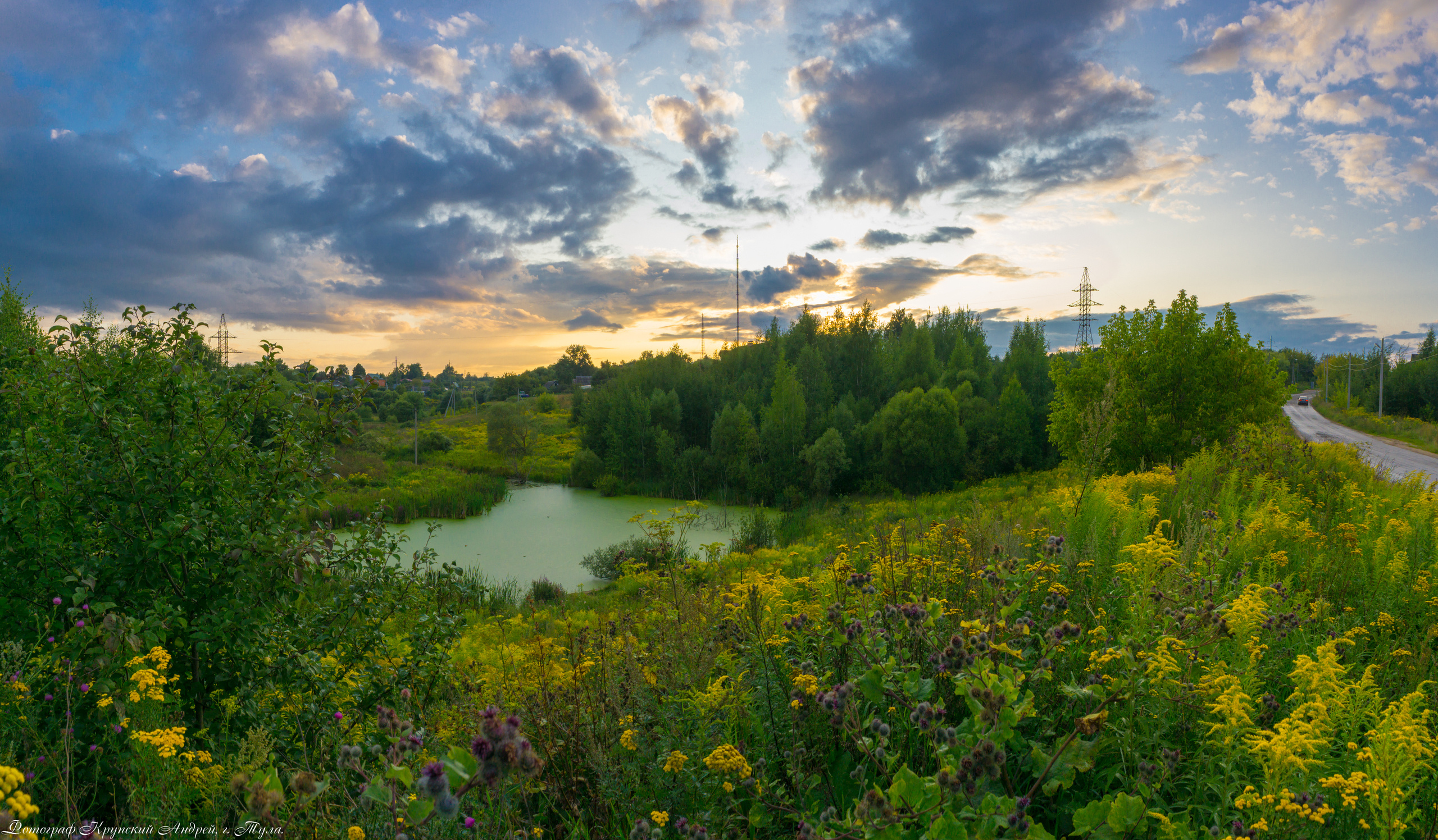 Лето в поселке Басово-Прудный и деревне Старое-Басово. Фотограф в Туле Крупский АнДРей. Фотостудия «КАДР71» в Туле