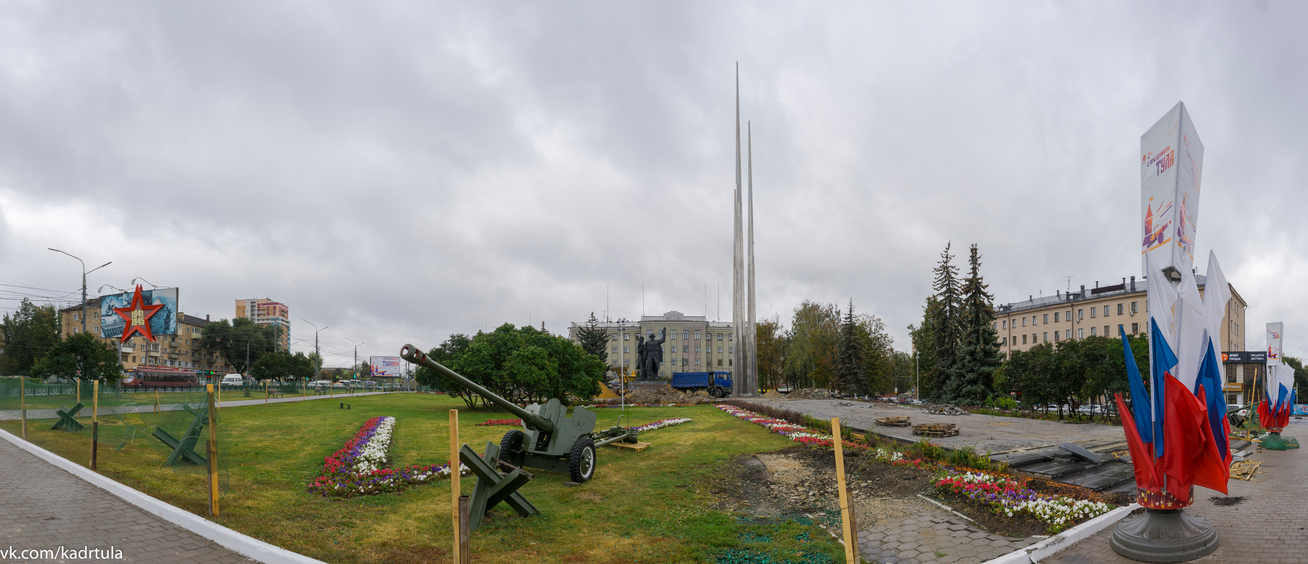 Мемориал «Три Штыка» на «Площади Победы» в г. Тула. Фотограф в Туле Крупский АнДРей. Фотостудия «КАДР71» в Туле