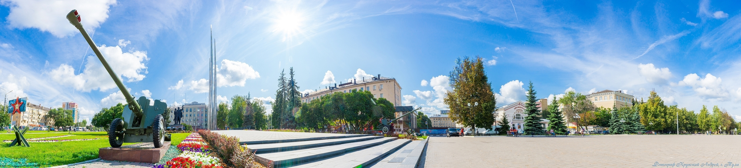 Мемориал «Три Штыка» на «Площади Победы» в г. Тула. Фотограф в Туле Крупский АнДРей. Фотостудия «КАДР71» в Туле