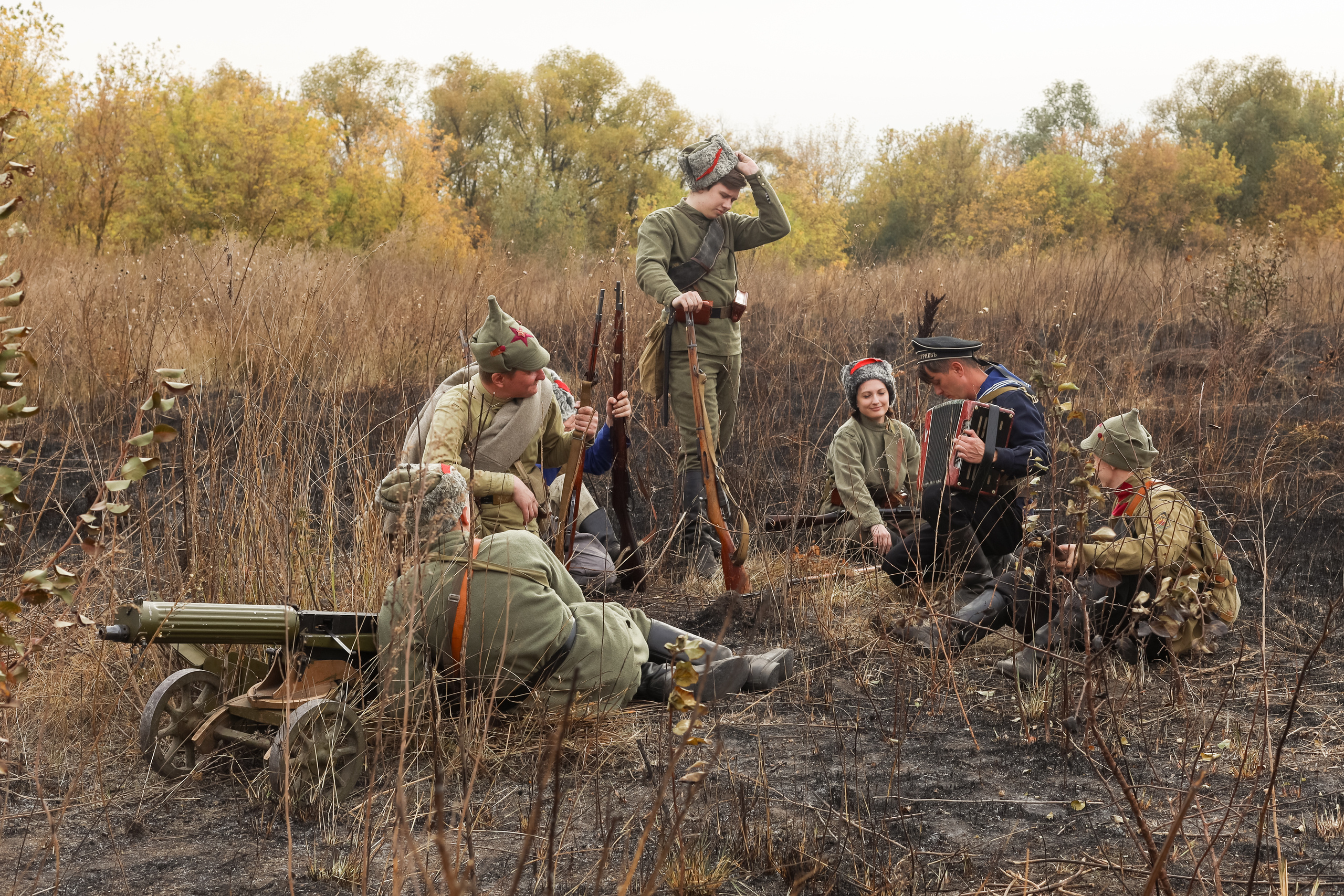 Стилизованная портретная фотосъемка. Репортаж. «Революция». Фотограф в Туле Крупский АнДРей. Фотостудия «КАДР71» в Туле