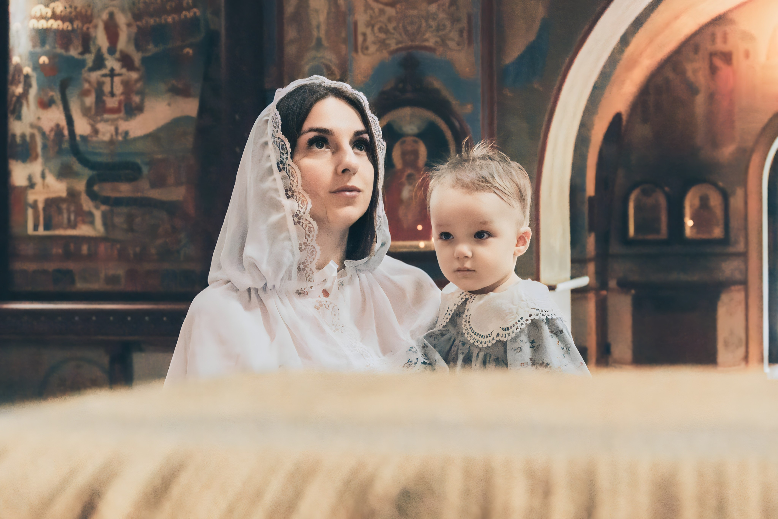 Крестины Храм Новомучеников Церкви Русской. Юлия Егорова | Фотограф Королёв, Москва, МО • Портреты • Свадьбы • Street • Love Story