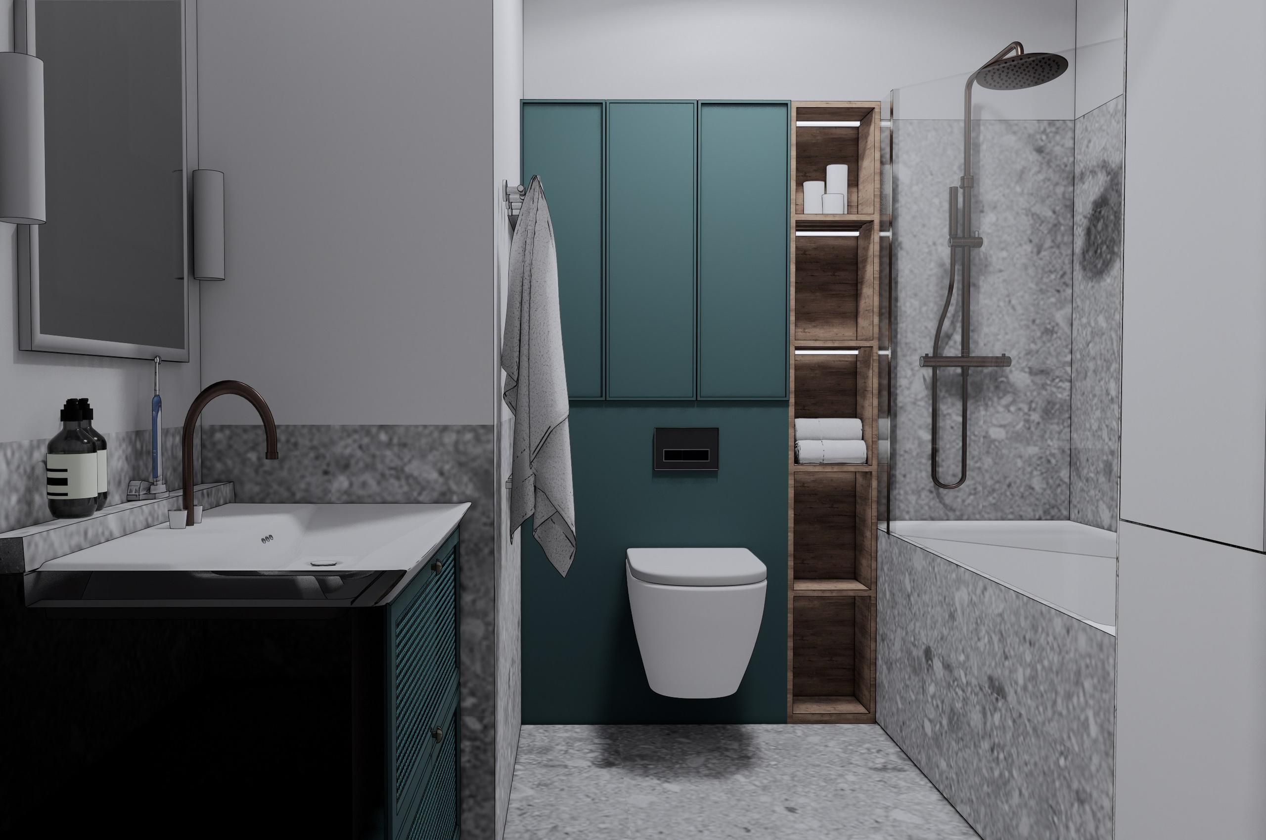 В ПРОЦЕСЕЕ РЕАЛИЗАЦИИ… (КВАРТИРА У МОРЯ). Дизайнер интерьера, Санкт-Петербург