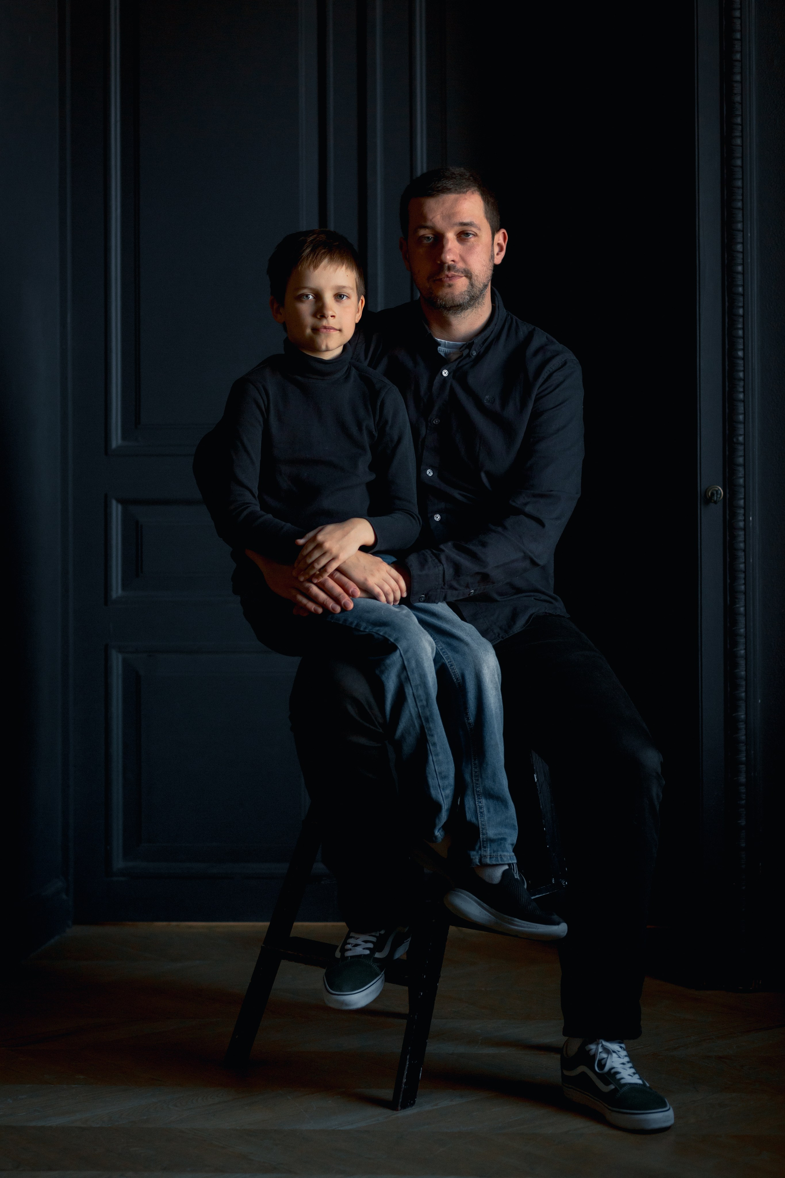 Главные портреты Алины, Димы и Левы. Семейный и портретный фотограф в Санкт-Петербурге Андрей Воробьев