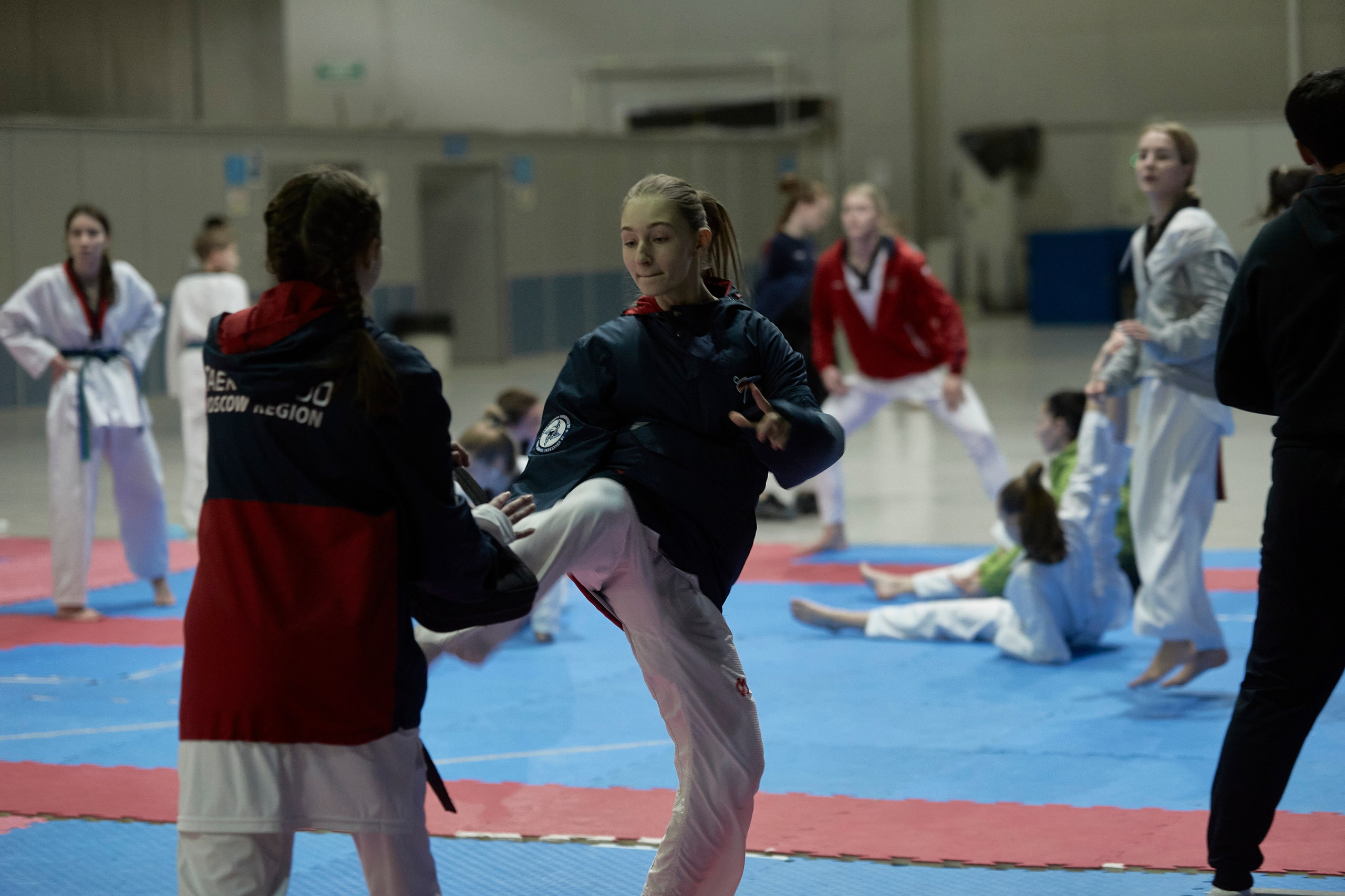 Taekwondo kids. Фотограф Наталья Леонова