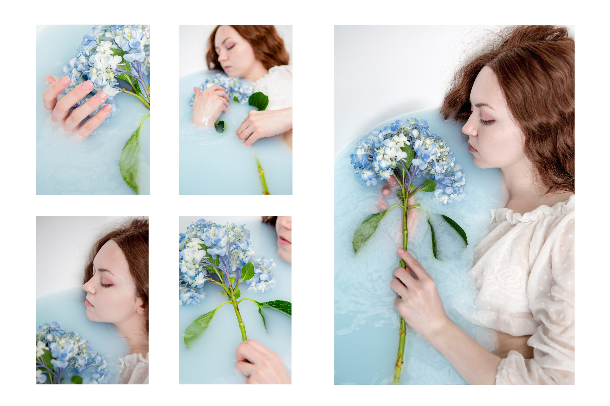 Голубое молоко. Фотограф Екатерина Голицына