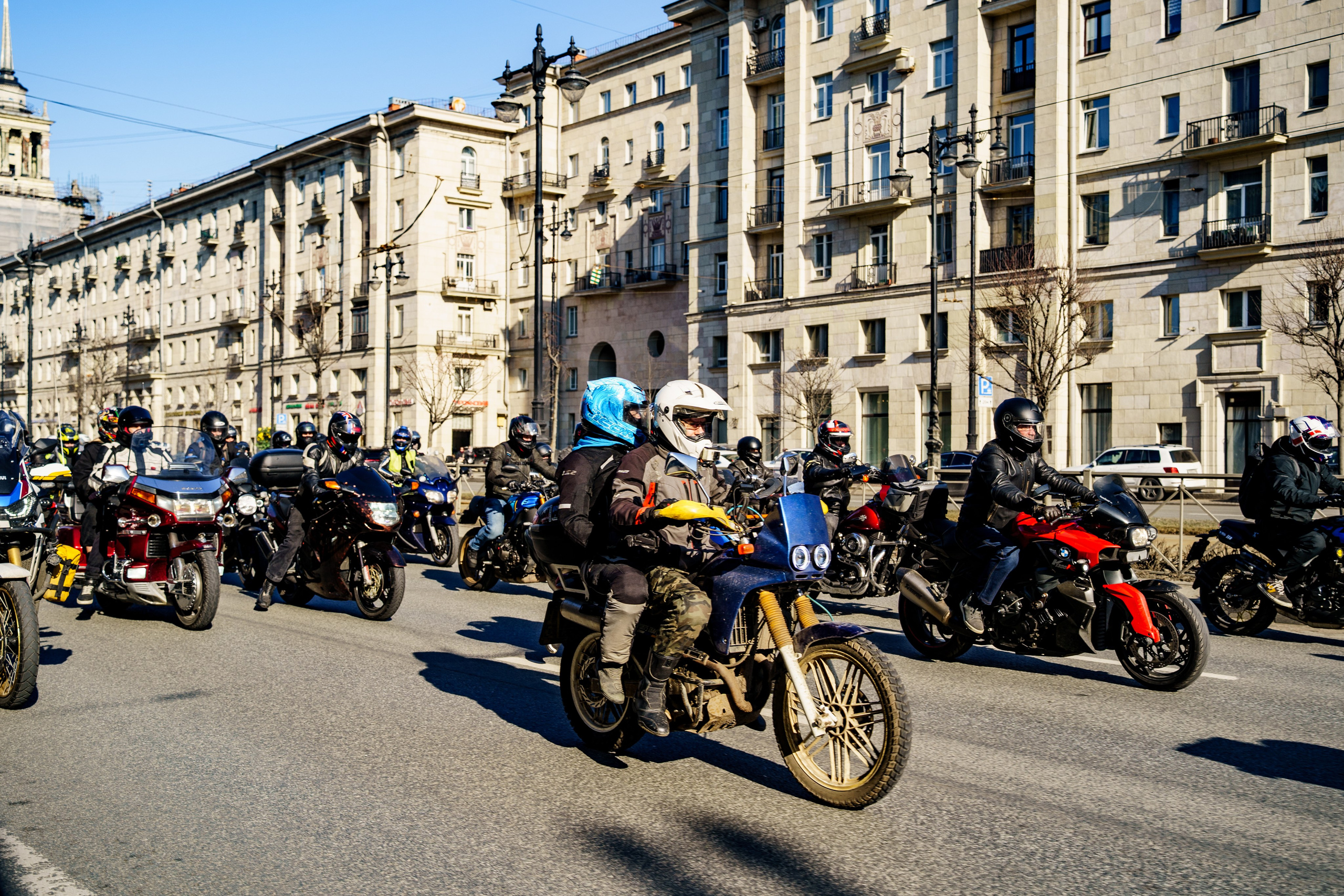 Прохват мотоклуба Norman Riders ч.1. Концертный и репортажный фотограф в Санкт-Петербурге Слава Пахомов