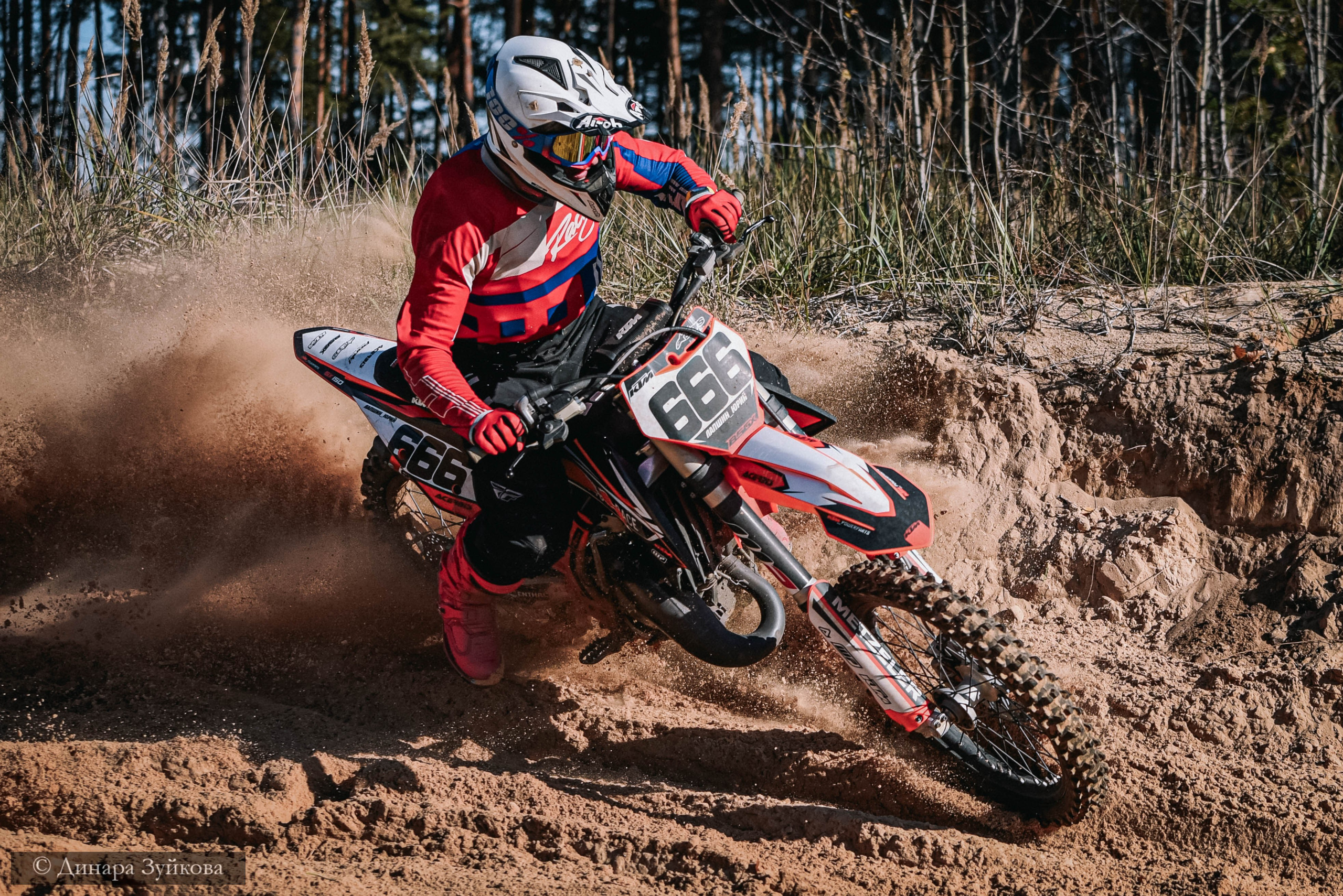 Тренировка по мотокроссу. Мотофотограф в Нижнем Новгороде Динара Зуйкова