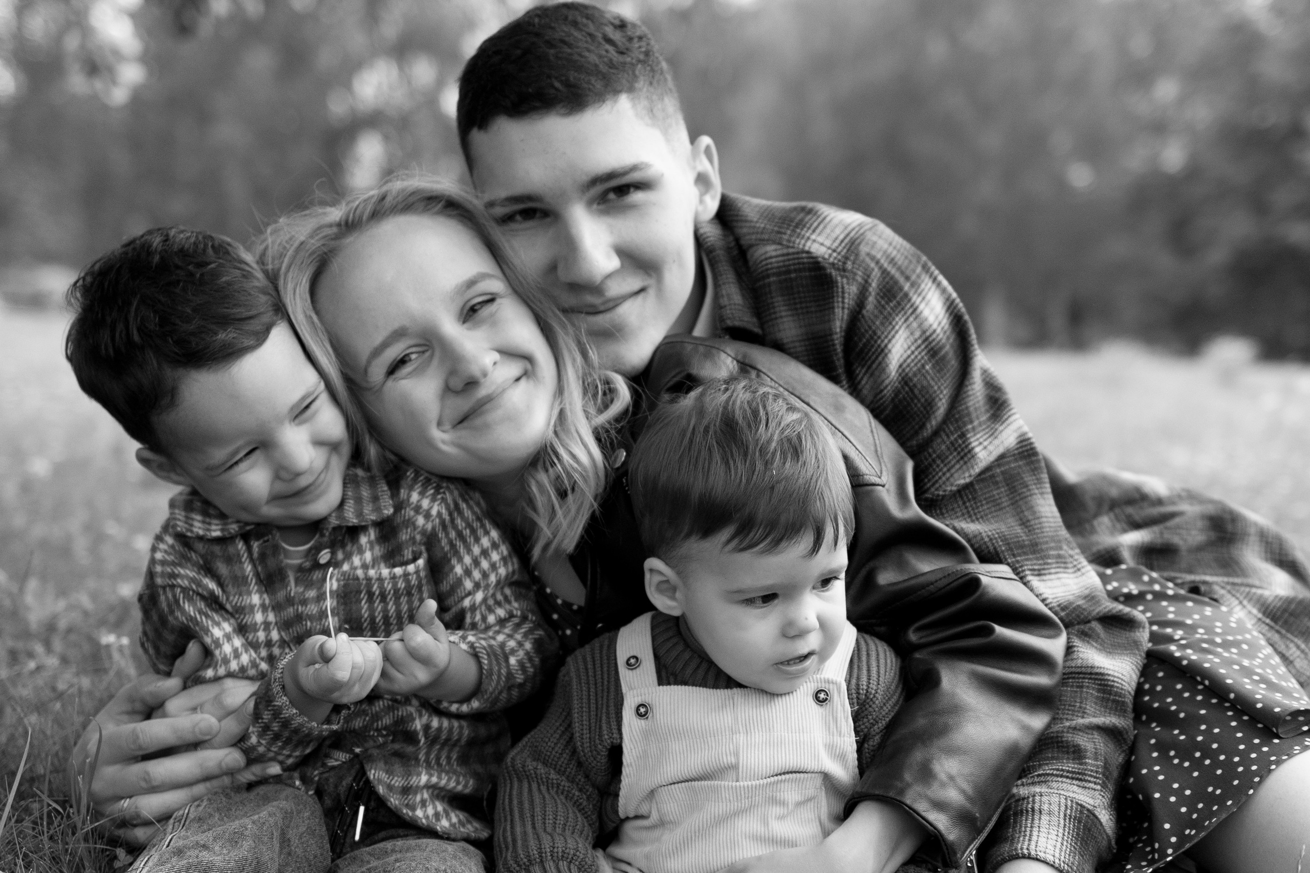 Кирилл, Катя, Мирон и Леон. Семейный и детский фотограф в Москве Анастасия Мурга