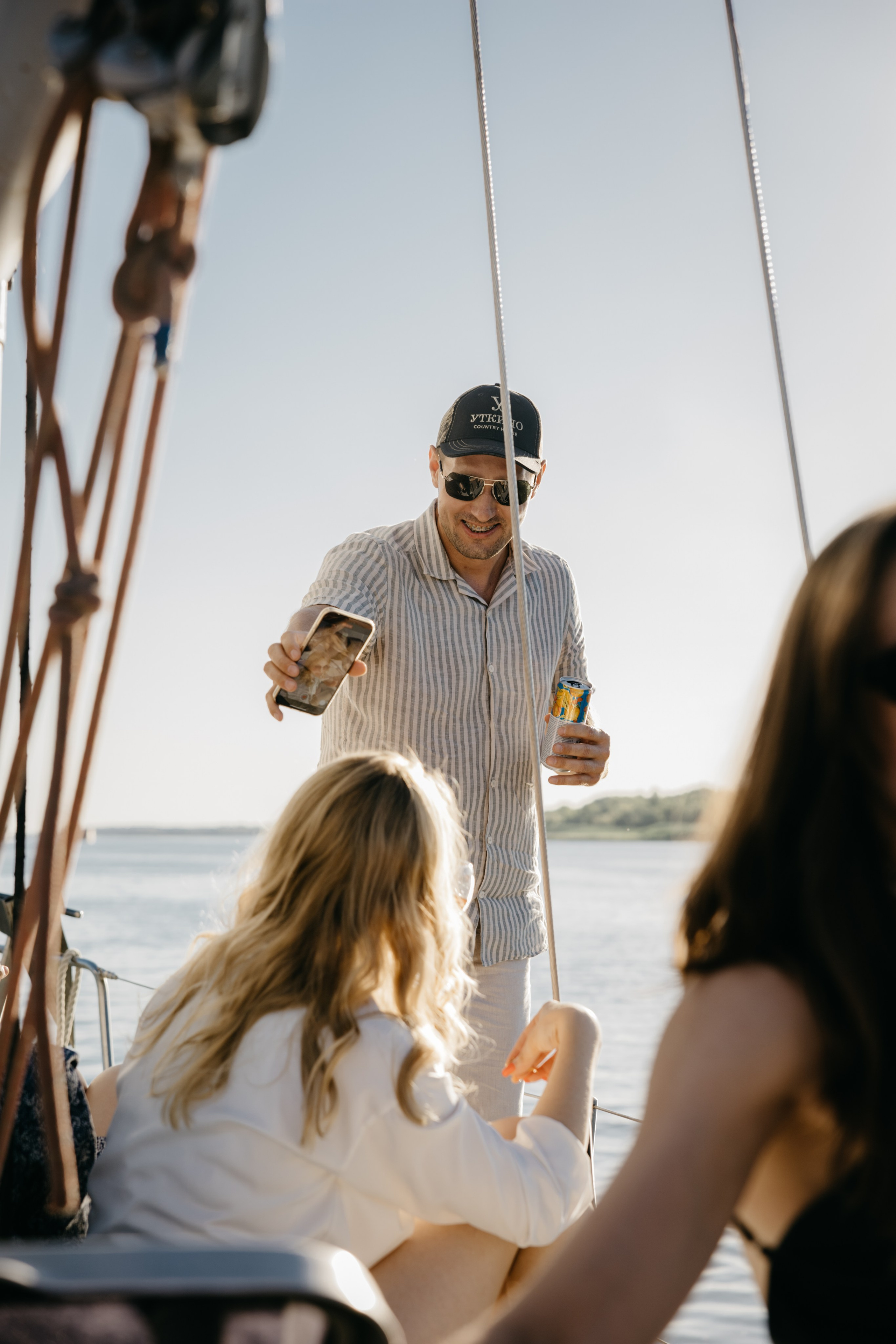 Прогулка на яхте. Фотограф Эдуарда Титанян