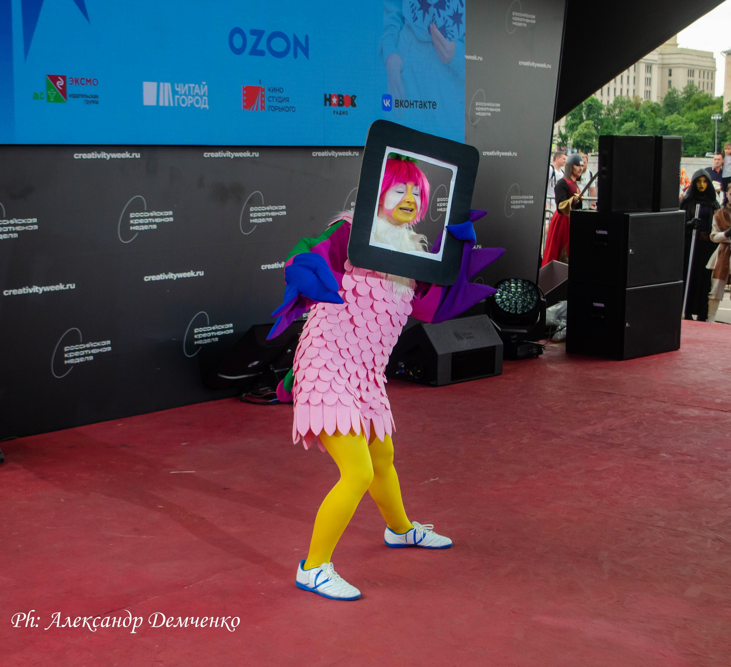 Фотосессия в Парке Горького на Лидеры молодого контента