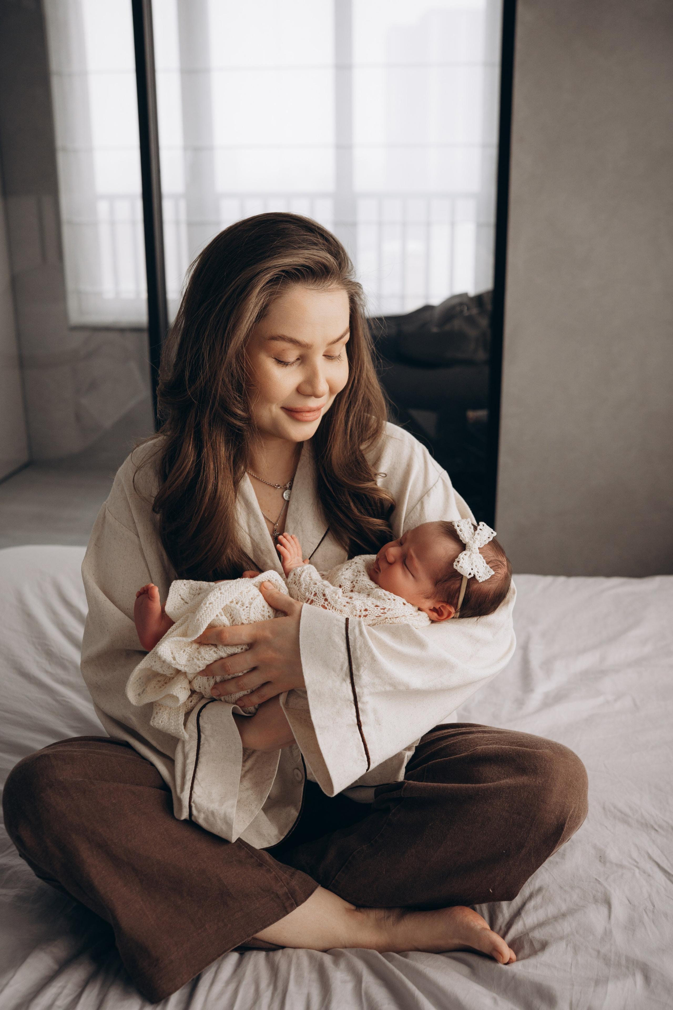 0-2 месяца. Фотограф Новорожденных в Москве. Семейные истории в стиле LIFE