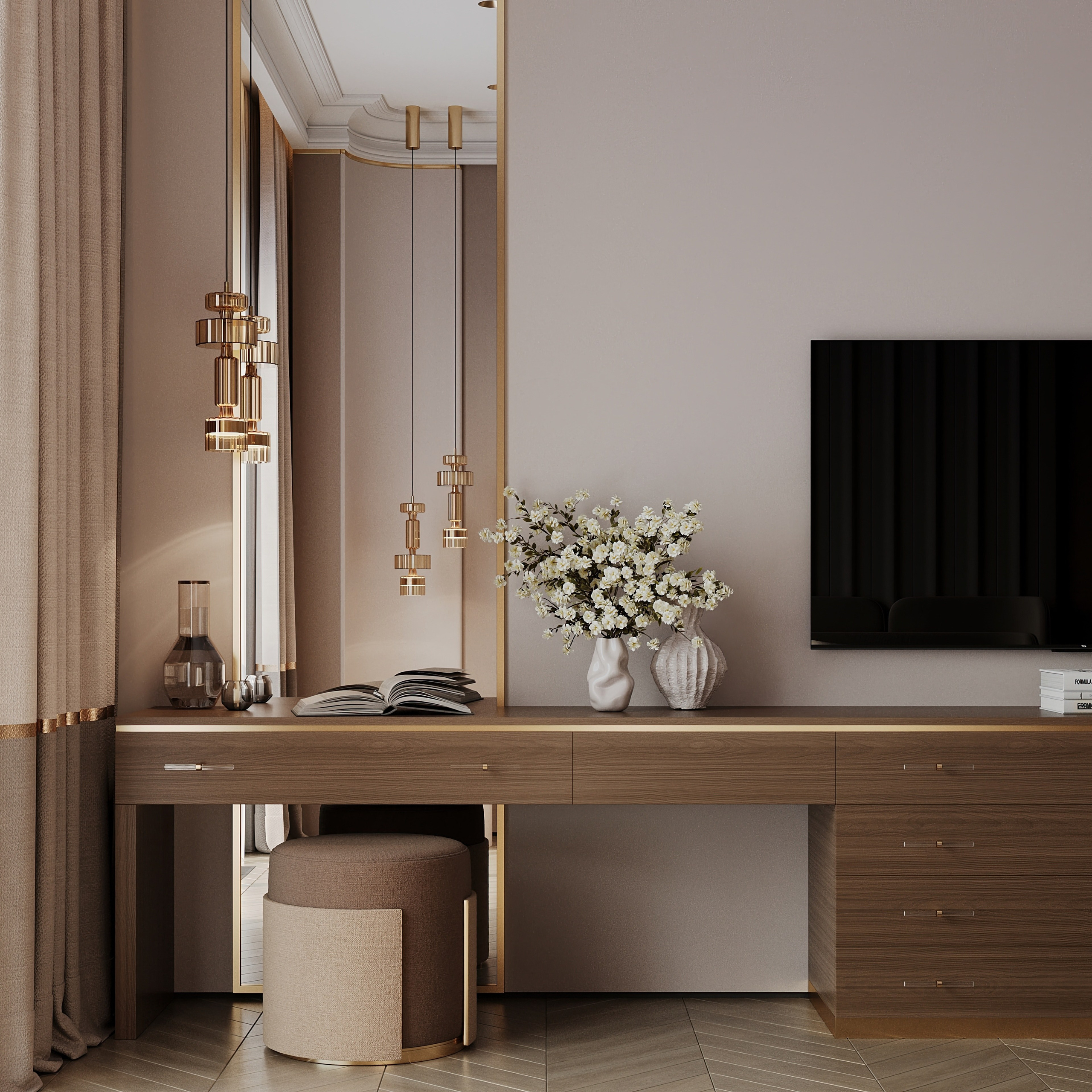 ЖК Павелецкая сити. Дизайн интерьера в Москве