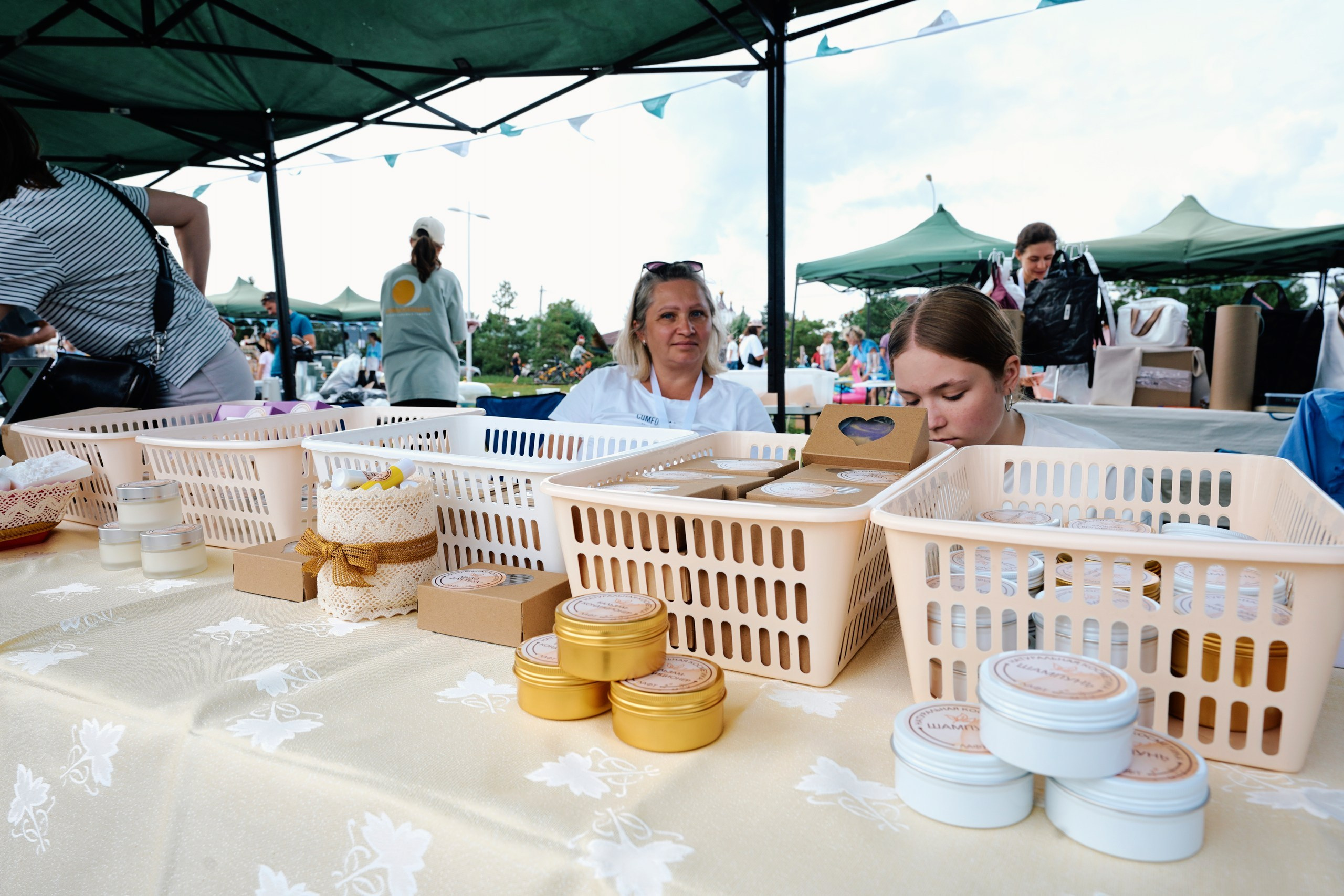 Пляжный маркет 2024, г. Лаишево. Фотограф Казань