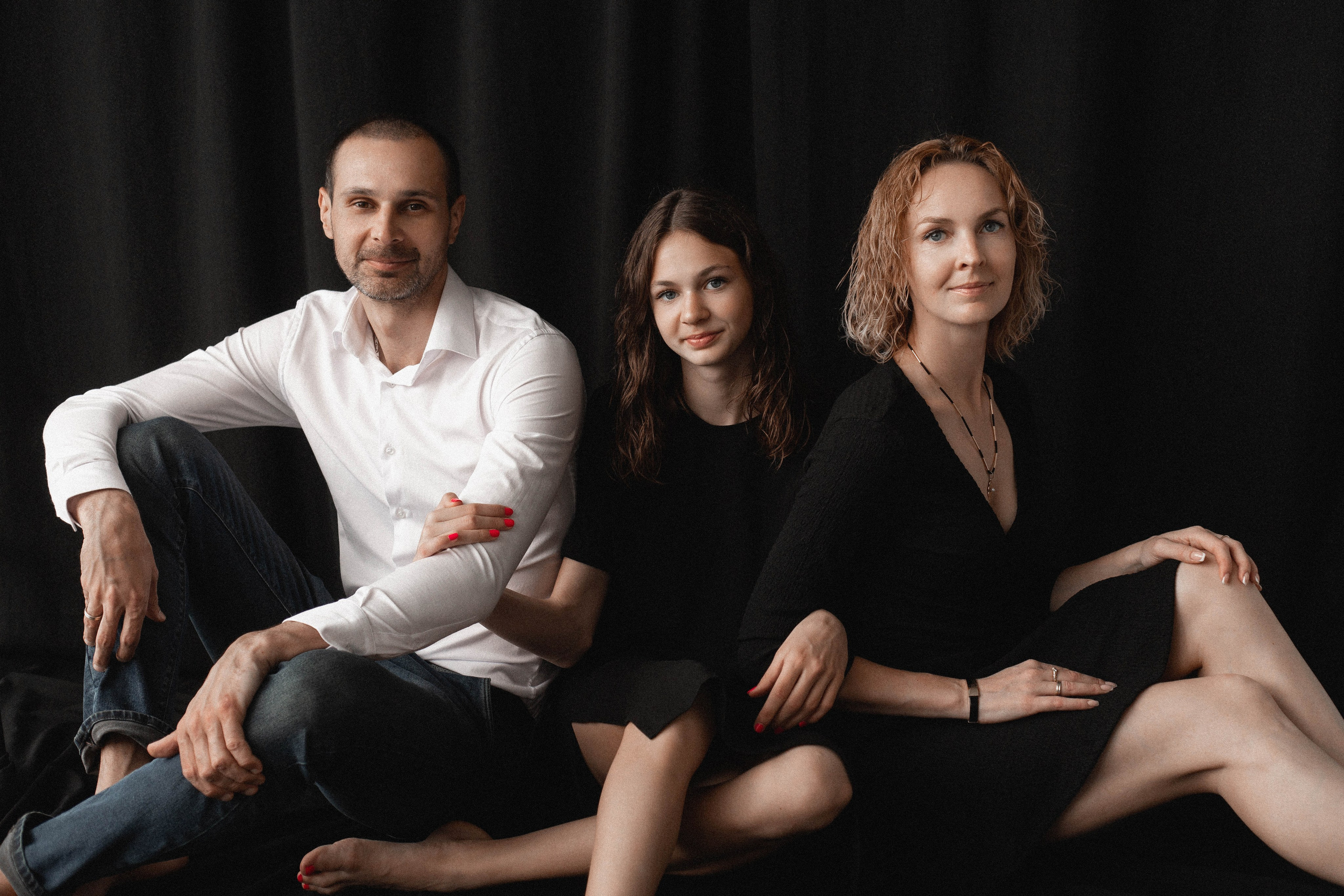 Яна, София, Андрей. Свадебный и портретный фотограф Соломко Диана